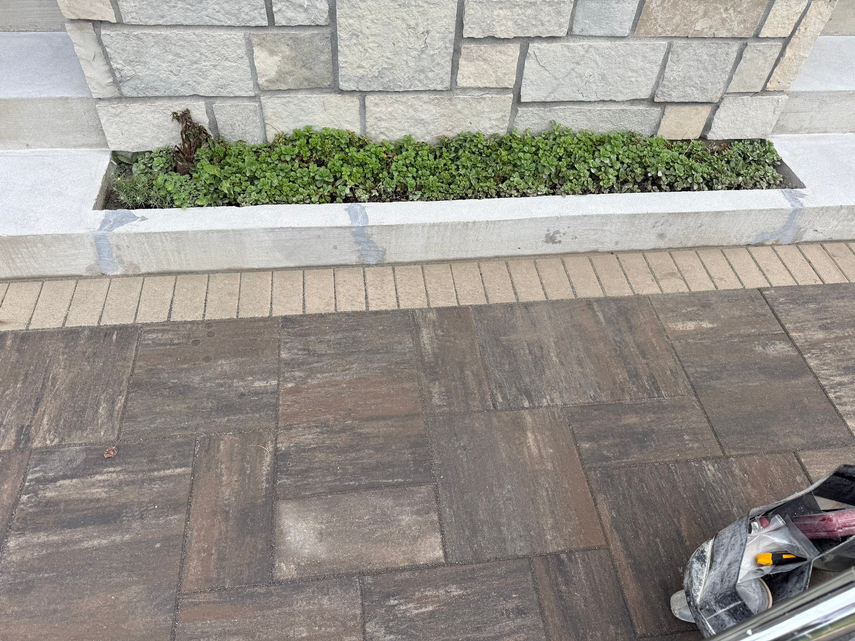Sioux Falls Patio Concrete Coating and Porch Step Repair by Select Painting, Coatings & Garage Cabinets