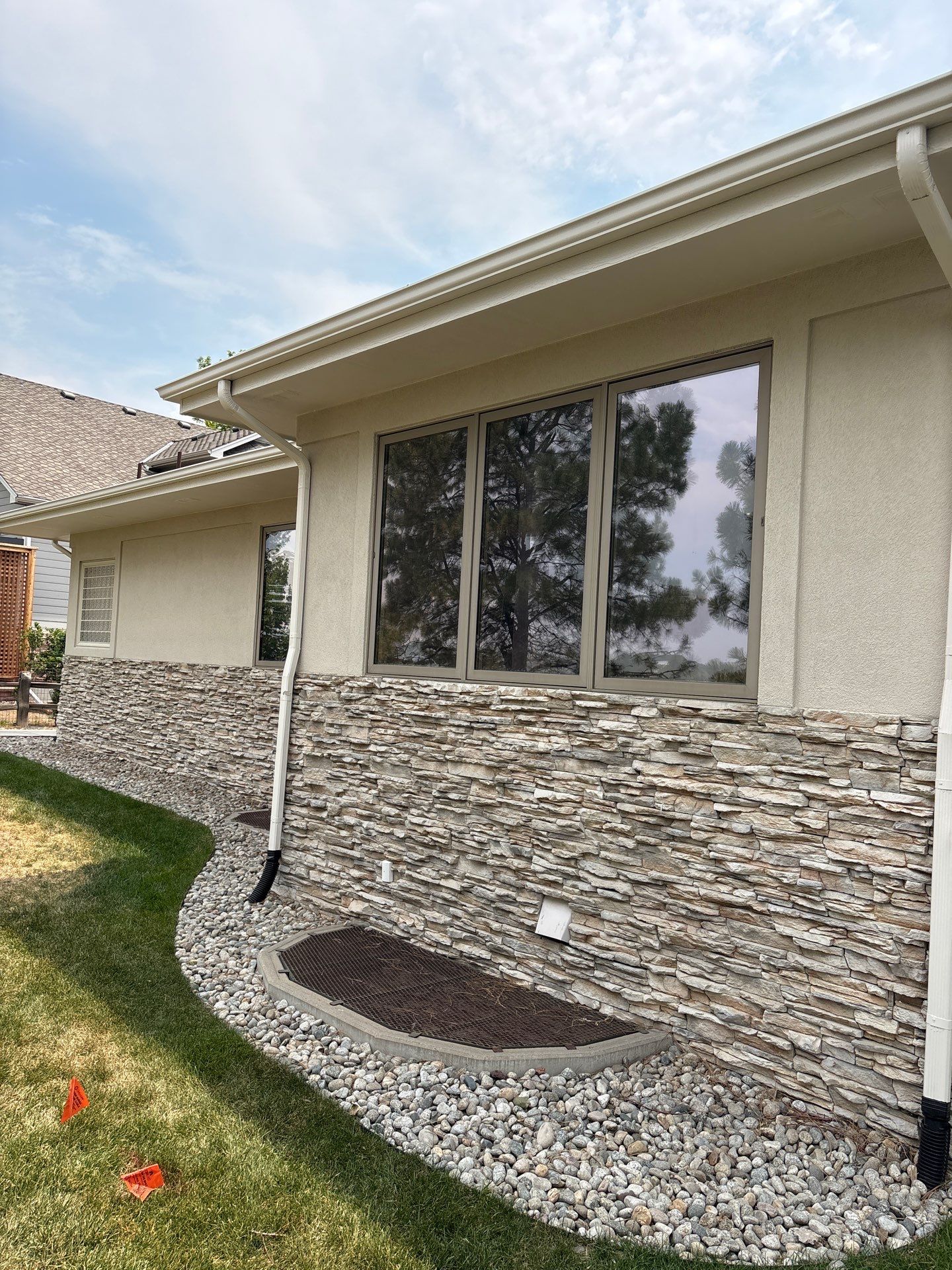 Painting & Stucco Repair Project in Thornton, CO by Storm Guard of North Metro Denver