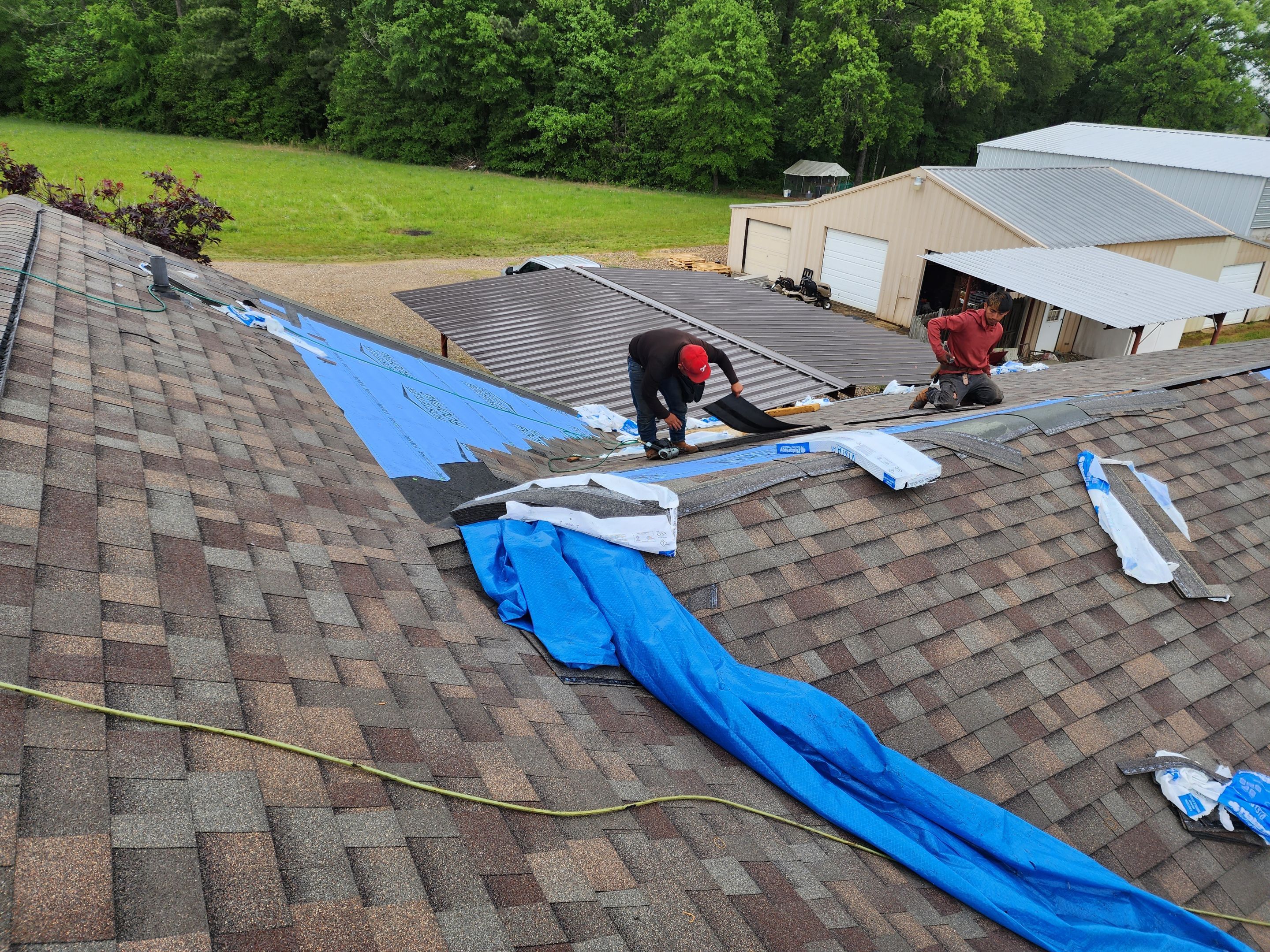 Residential Shingle Reroof using Malarkey Vista by Hostetler Roofing