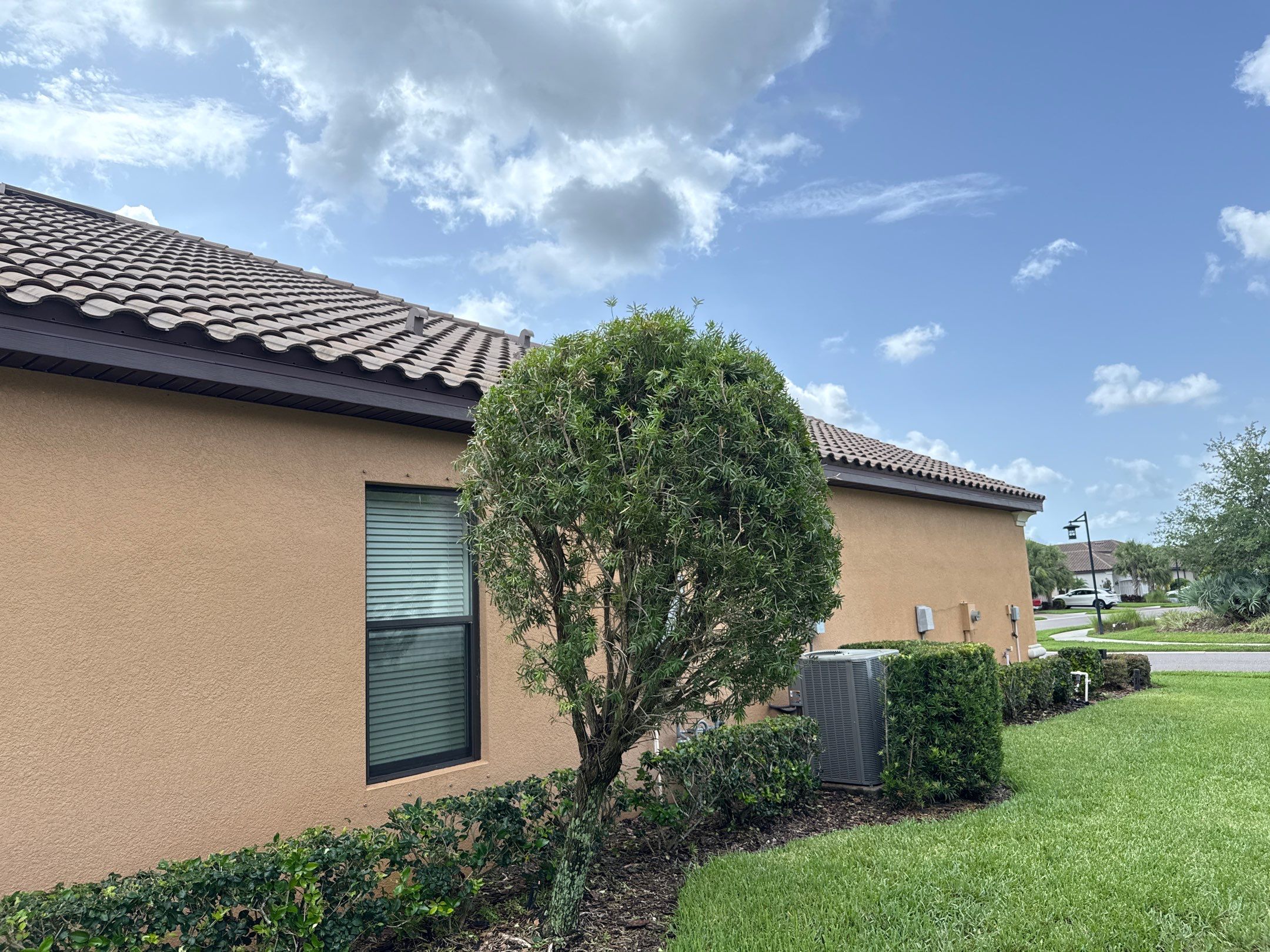 Tile Roof Cleaning & Paver Driveway Restoration – Artisan Lakes Esplanade, Palmetto, FL by Sunshine AquaWash