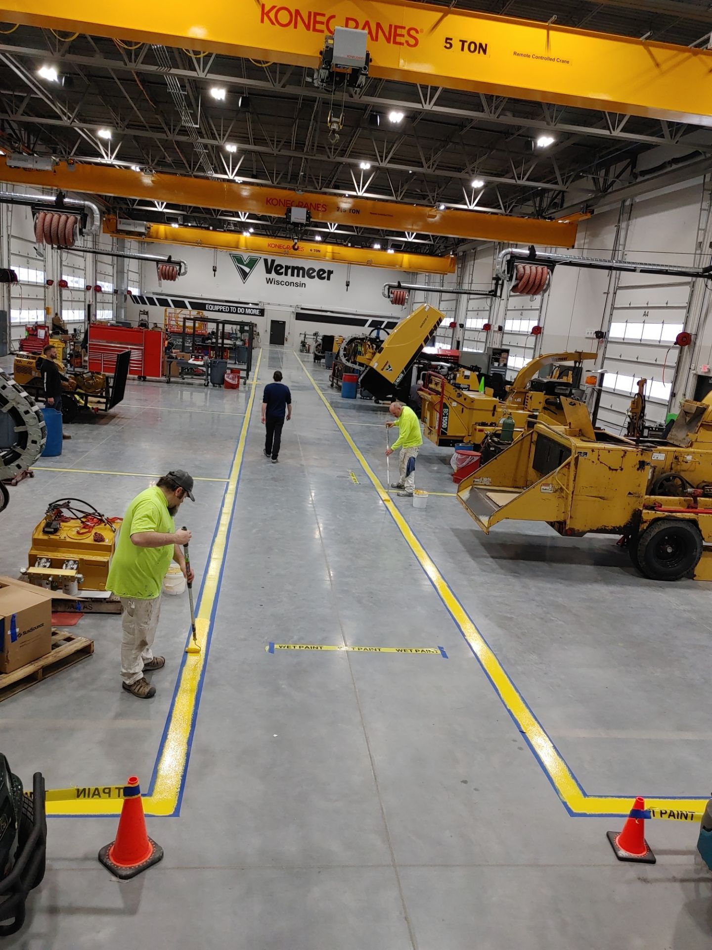 New Construction Precast - Warehouse, Office & Line Striping by Blair Commercial Painting, LLC