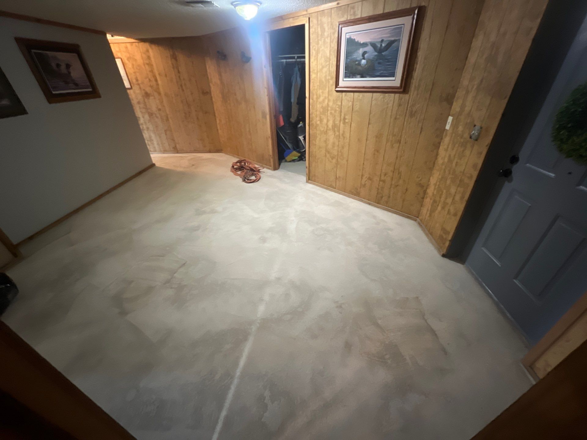 Beautiful & Resilient: Basement Epoxy Flake Floor Makeover by Gordon Painting