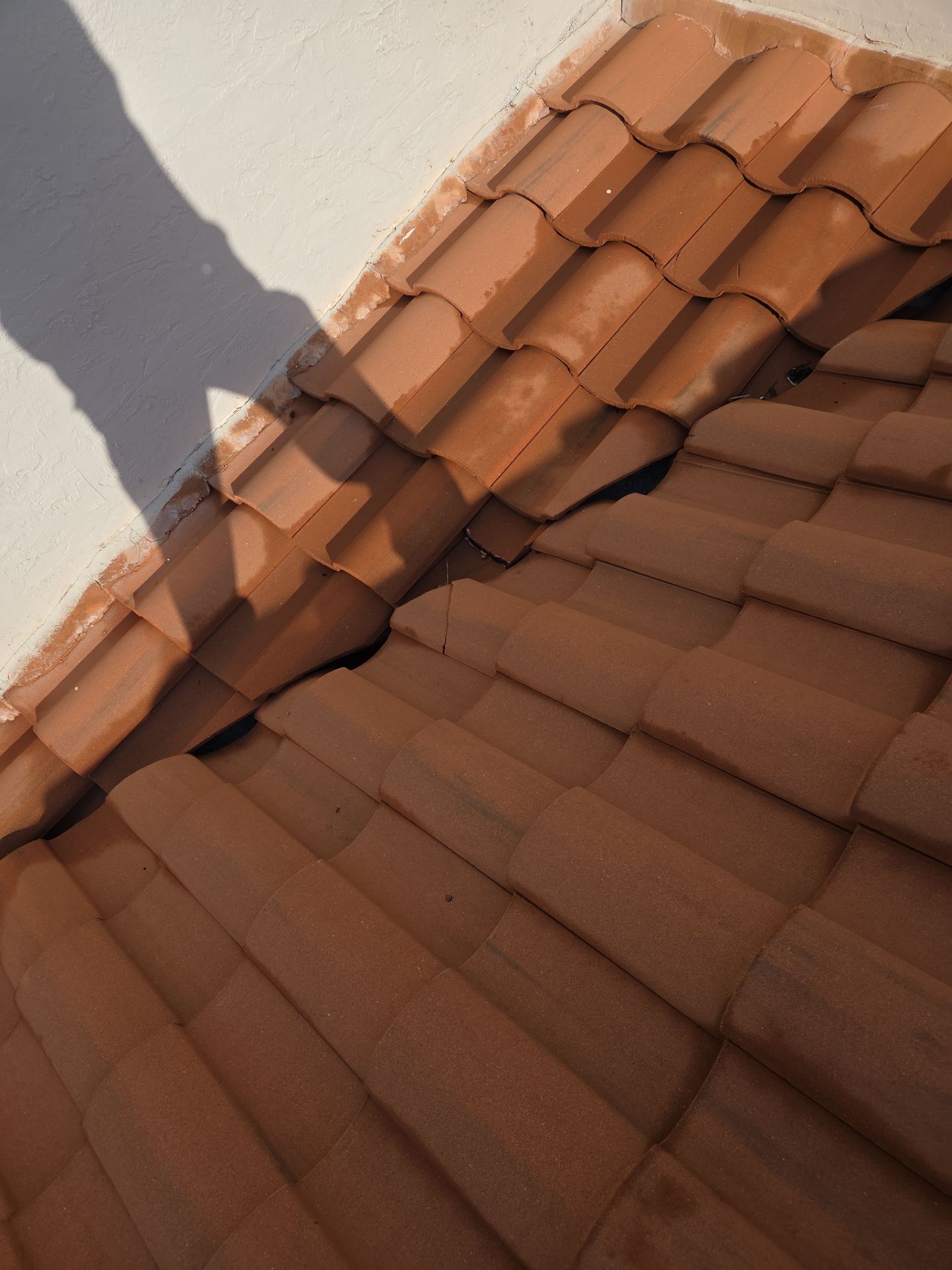 Clay Tile Roof Repair and Ridge Cap Maintenance in Boca Raton by Aastro Roofing