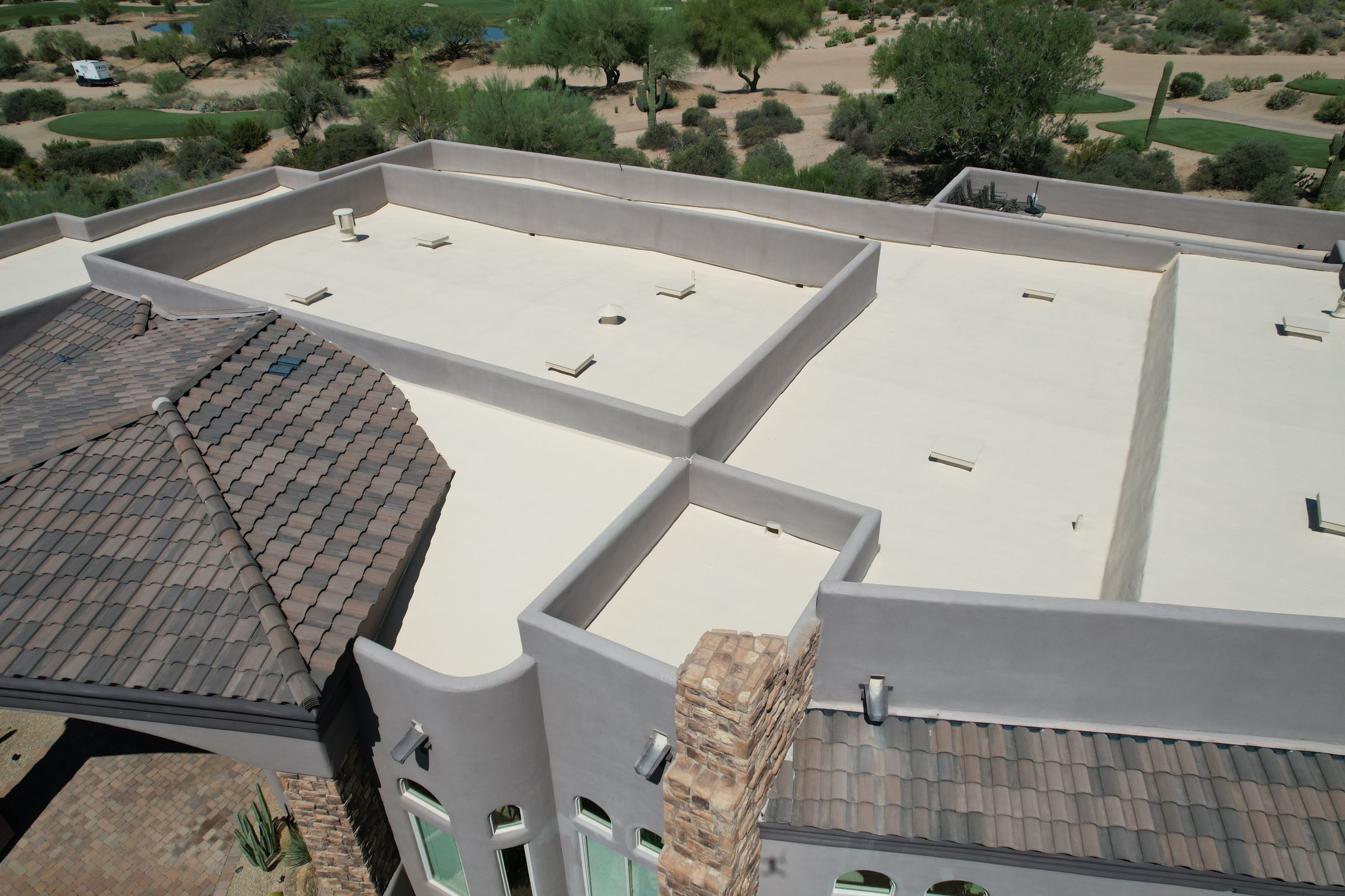 Project in Scottsdale, AZ by Showtime Roofing & Coatings LLC