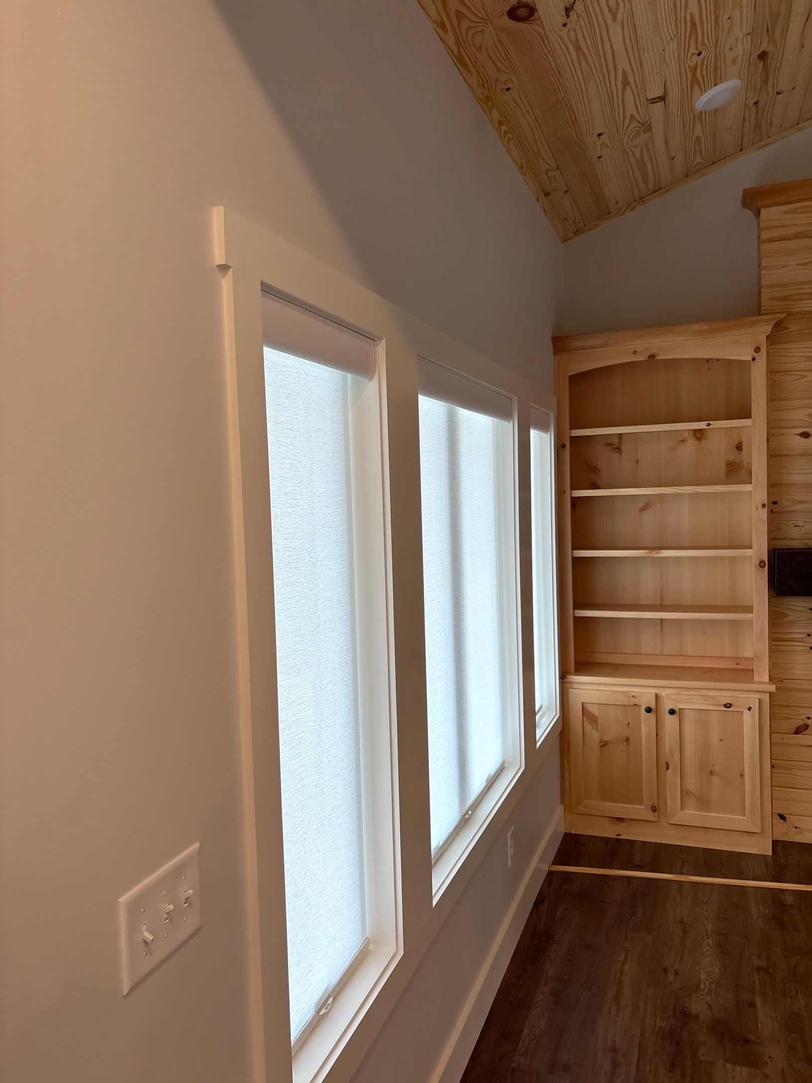 Roller Shades Project in Fayetteville by Blinds and Borders