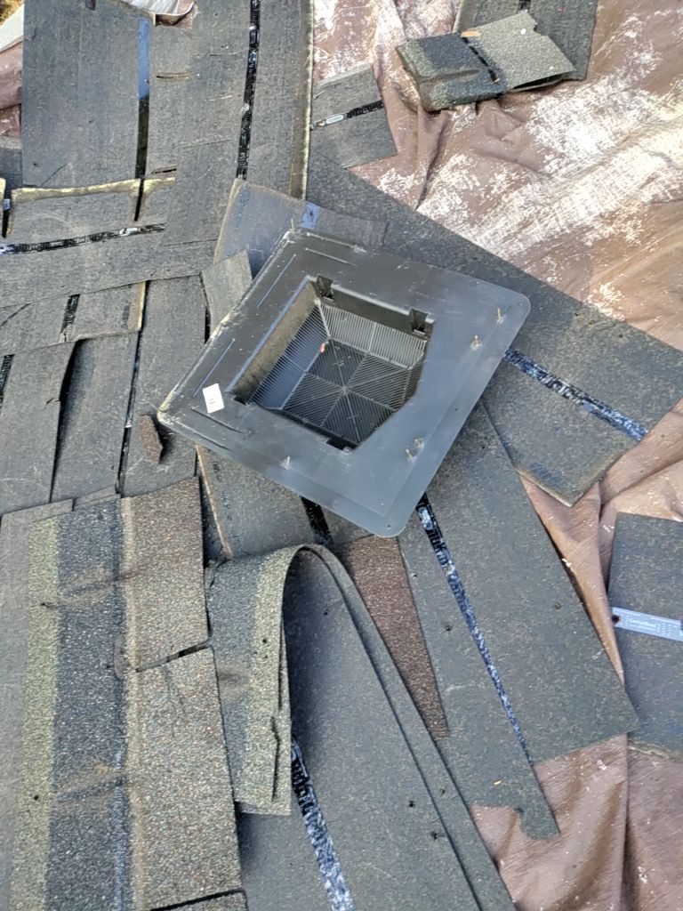 Residential Roofing Installation using Owens Corning TruDef Peppermill Gray by Inspector Roofing and Restoration