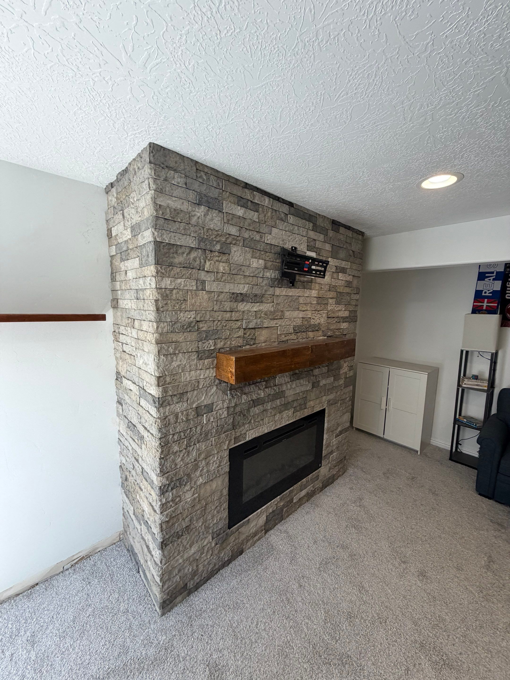 Fireplace Project in Murray by Rudd Builders LLC