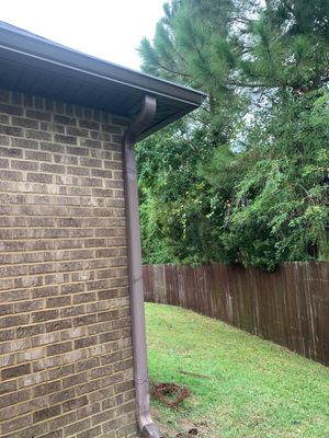 Replace gutter using Royal Brown in Panama City FL