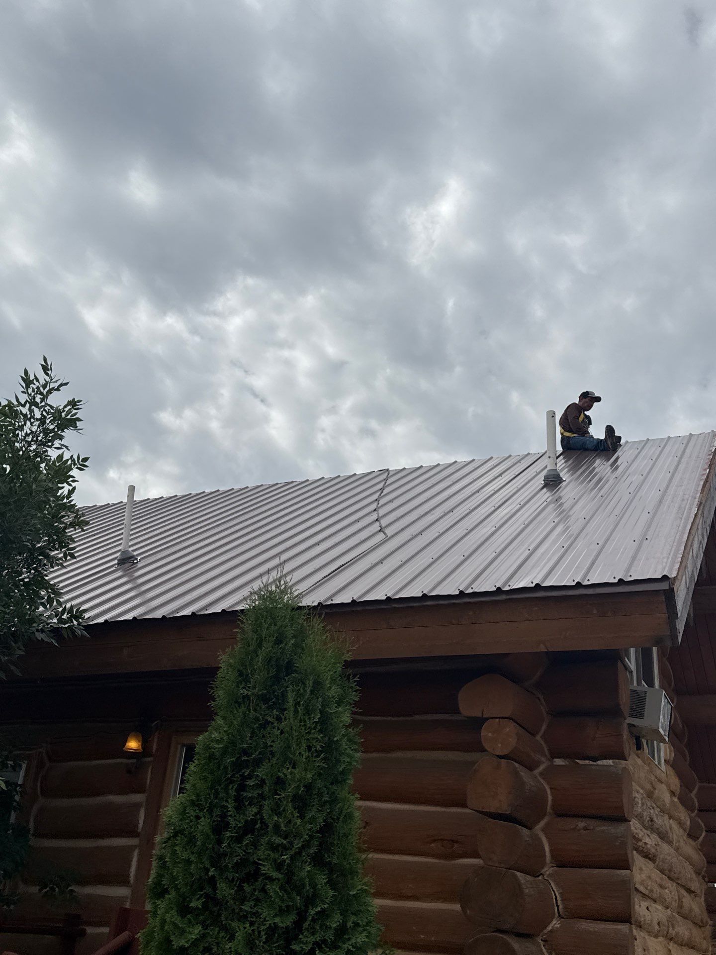 Residential Metal Roofing Replacement on Belle Fourche home. by Weather-Tite Exteriors LLC