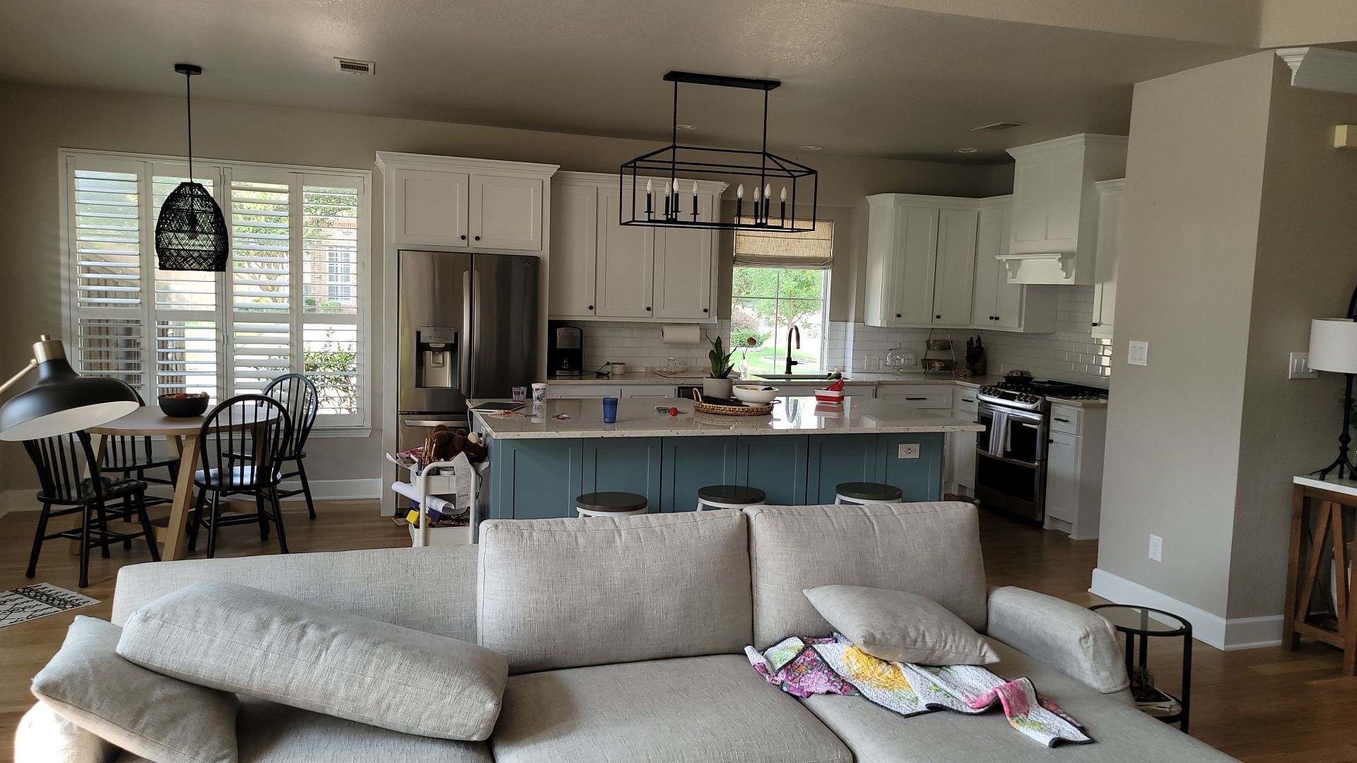 Flood Restoration with incredible transformation by Springtree Restoration 