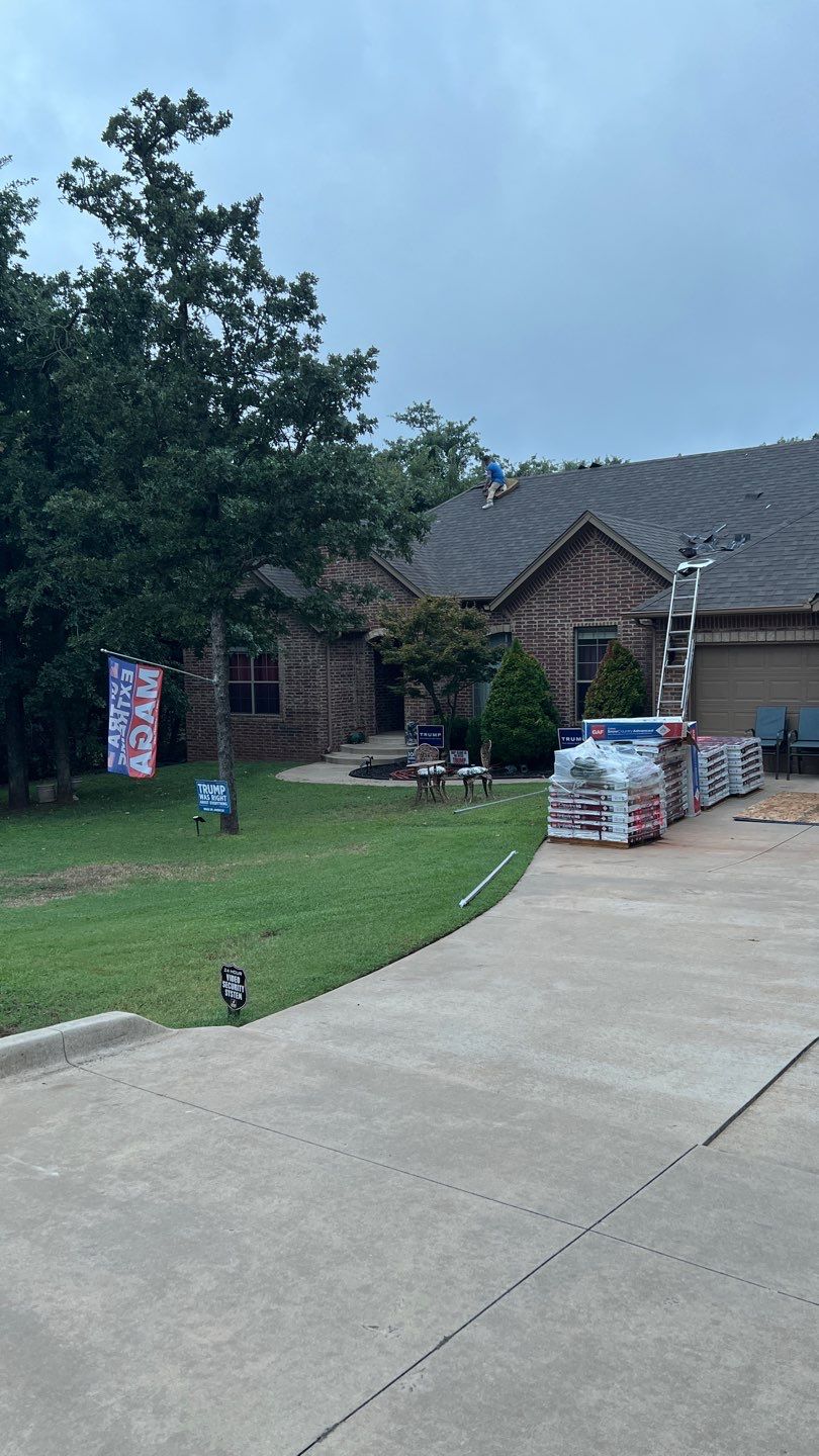 Residential Roofing Installation using GAF Natural Shadow  by A & H Roofing and Contracting, LLC
