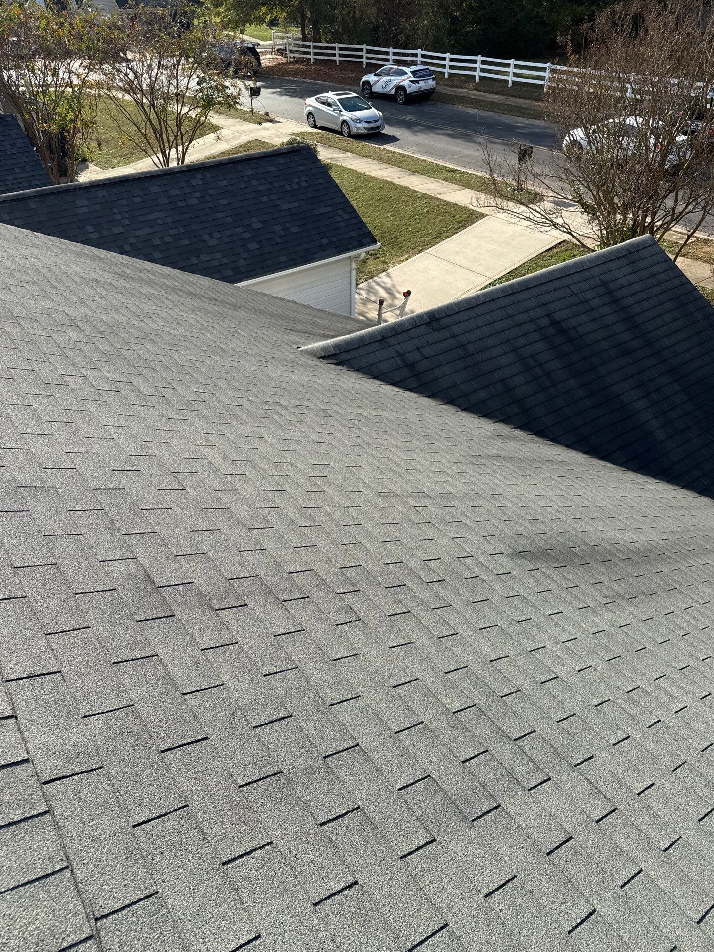 Roof replacement by hail damage by Just Brilliant Restoration JBR