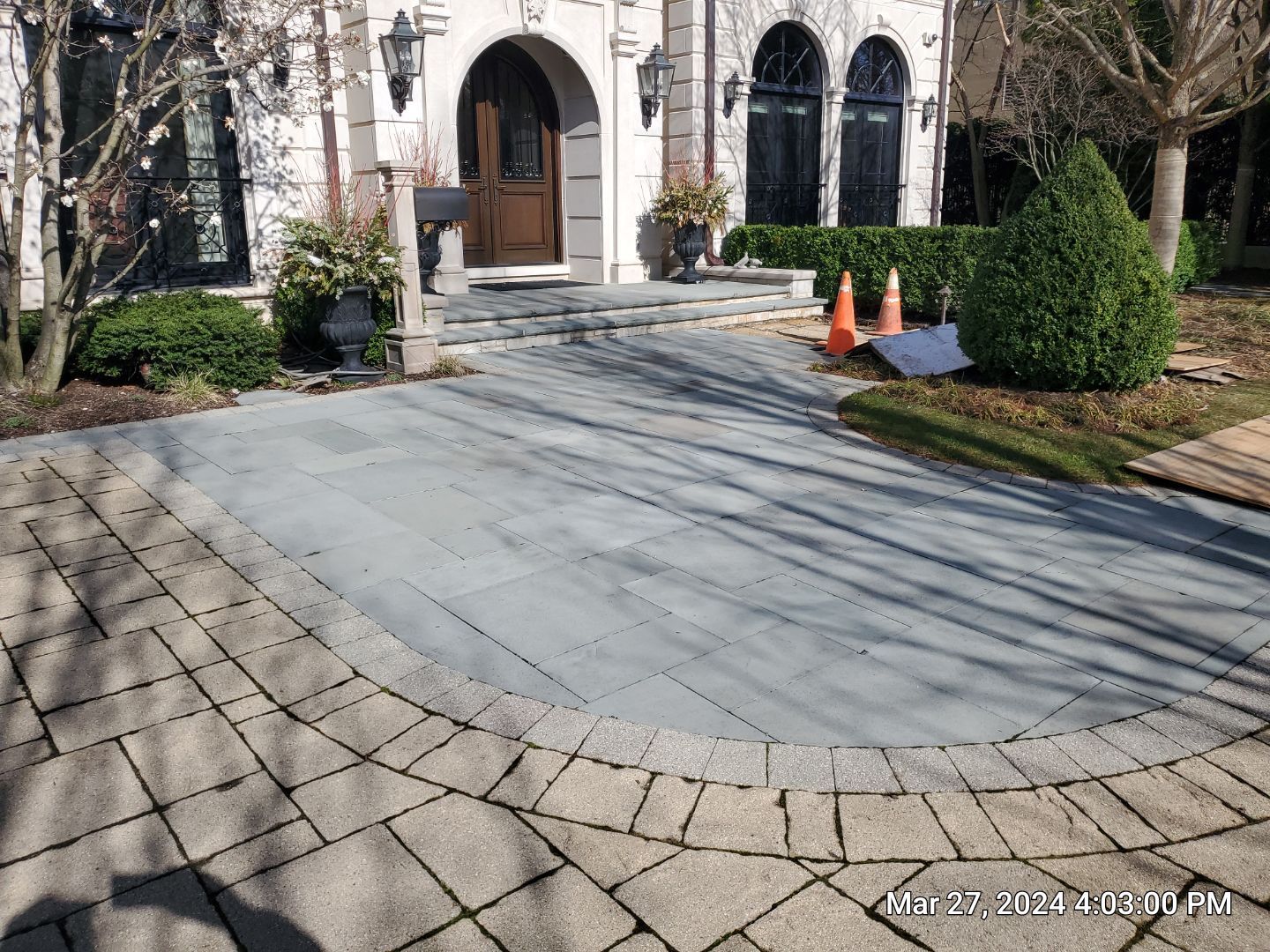 Brick paver clean, sand and seal.  using Surebond SB-1300 by Northern Power Washing LLC.