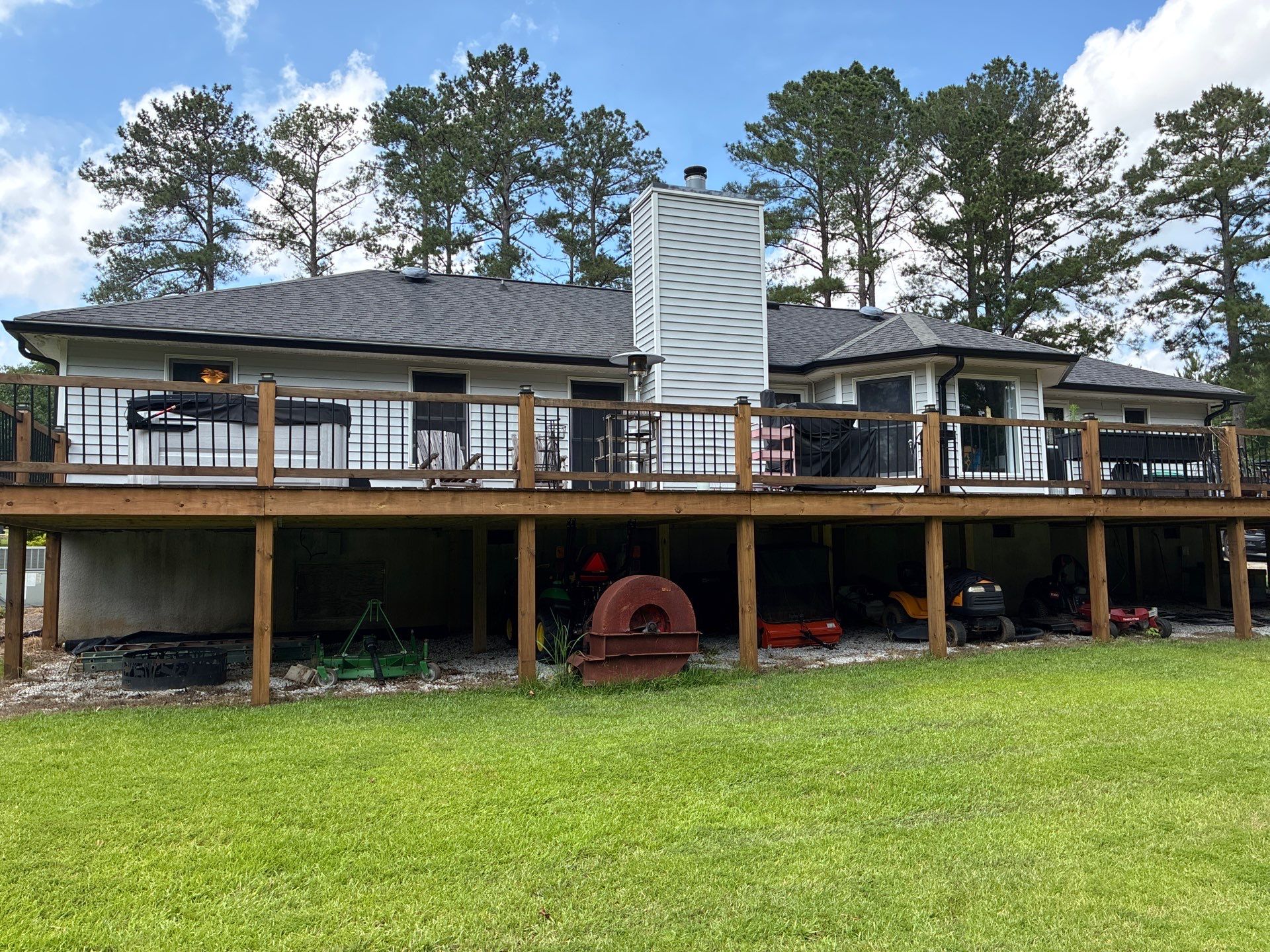 Asphalt Shingle Roof Replacement and Decking Repair in Edgefield by Roofers LLC