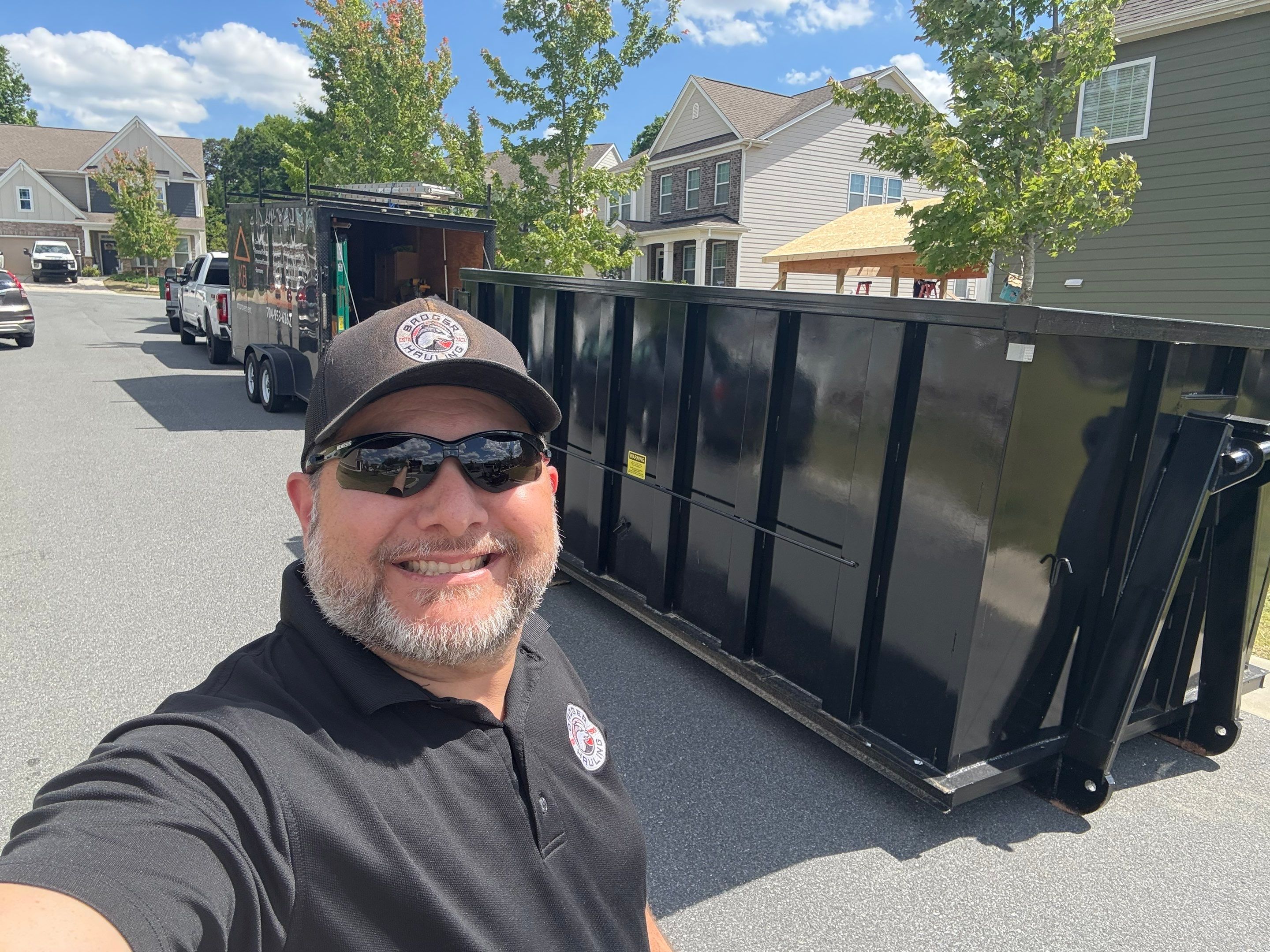 Project in Stallings by Badger Hauling