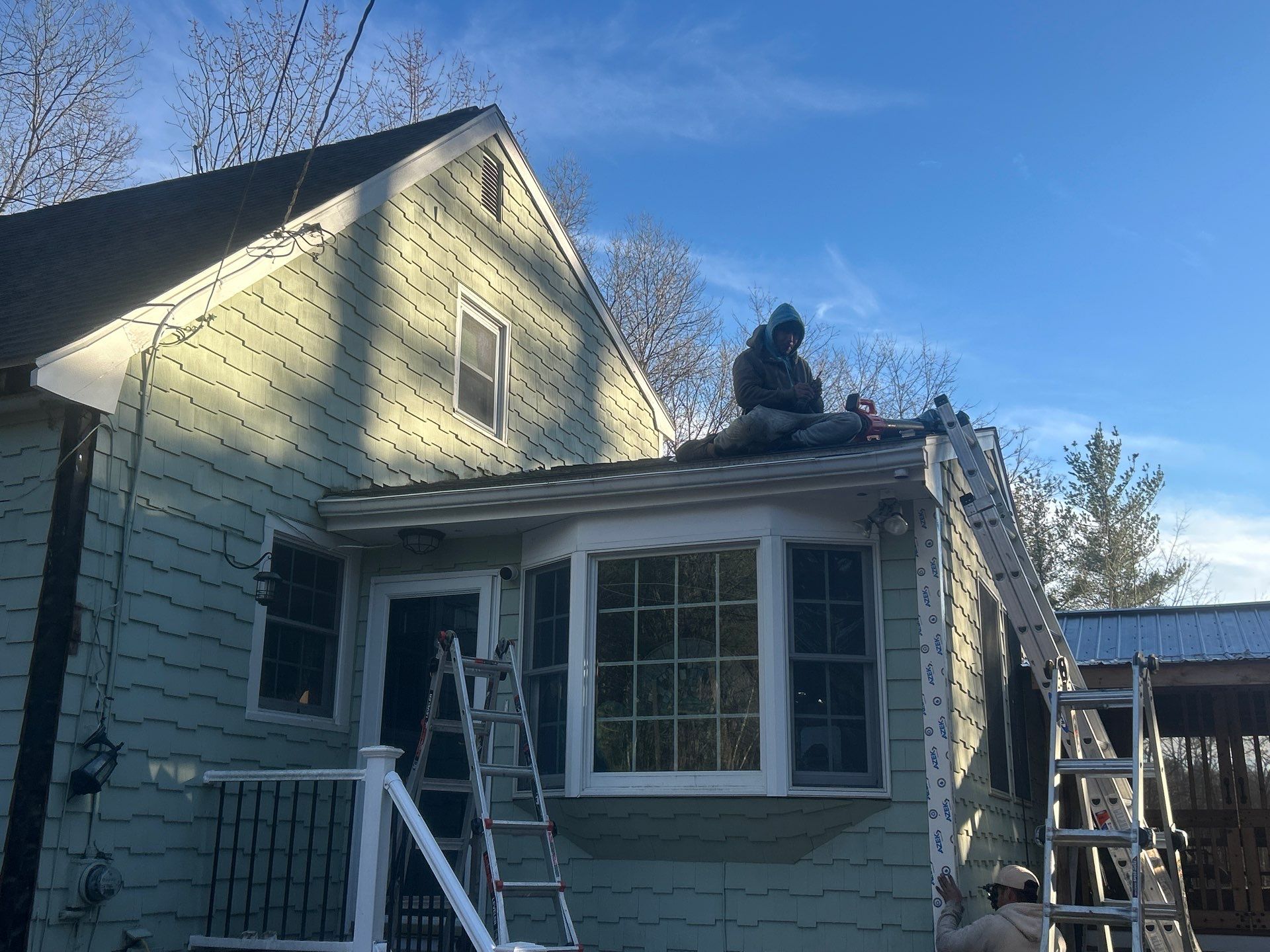 PVC Fascia & Corner Board Replacement — Billerica, MA by Mighty Dog Roofing of Greater Middlesex County