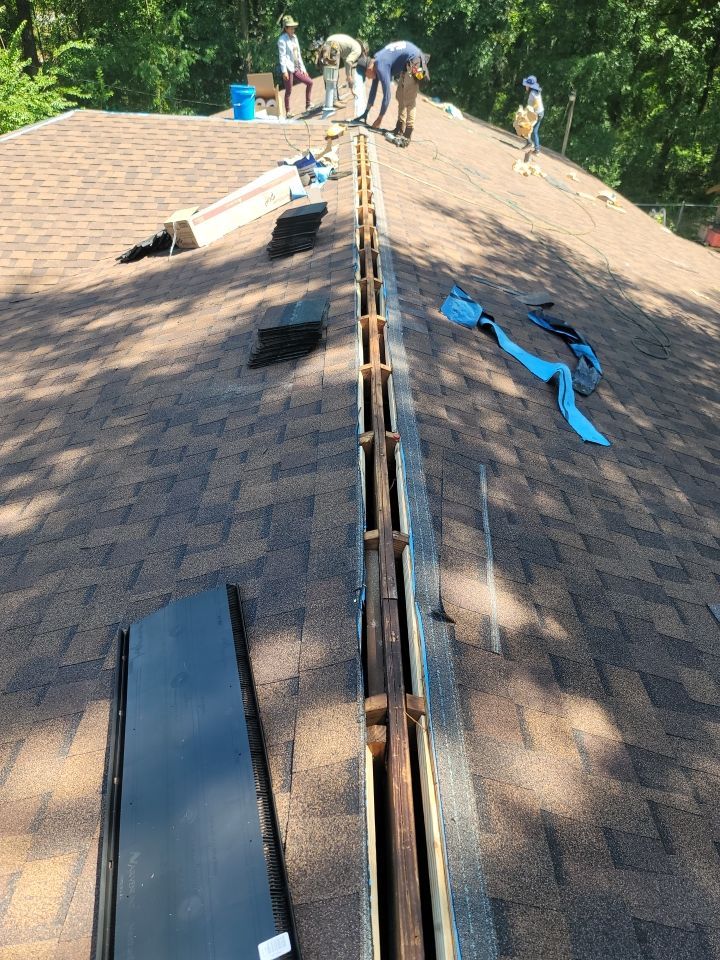 Residential Roofing Repair using Roof Replacement by American Roofing & Construction LLC