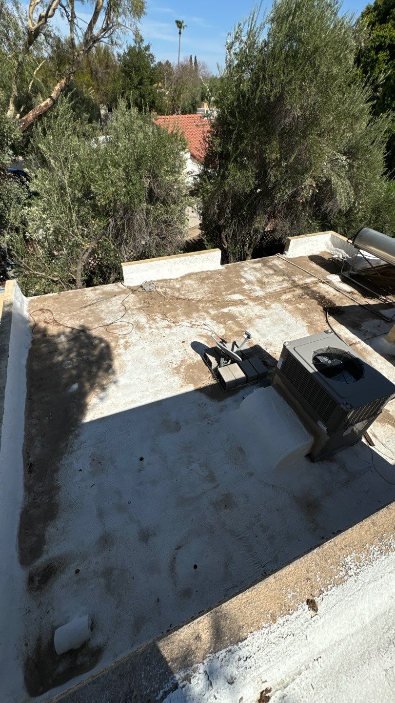 Re-coat & Tile Job by All Storm Roofing & Construction