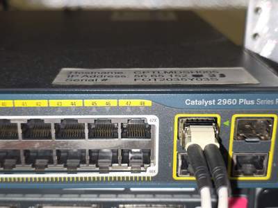 Structured cabling installation by CimaSolutions