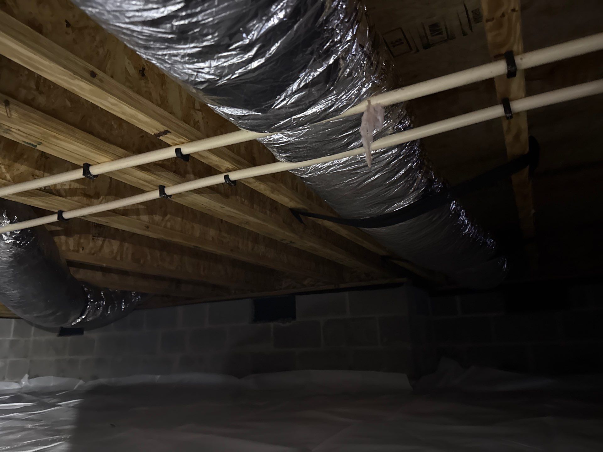 Project in Yorktown by Patriot Crawl Space Repairs