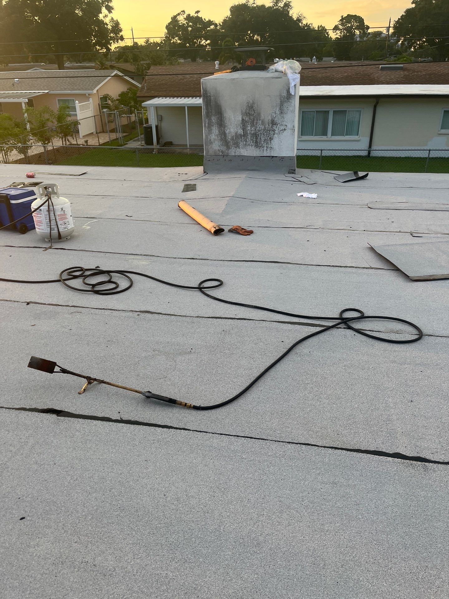Project in St. Petersburg 33710 by Mitchell Roofing Company LLC 