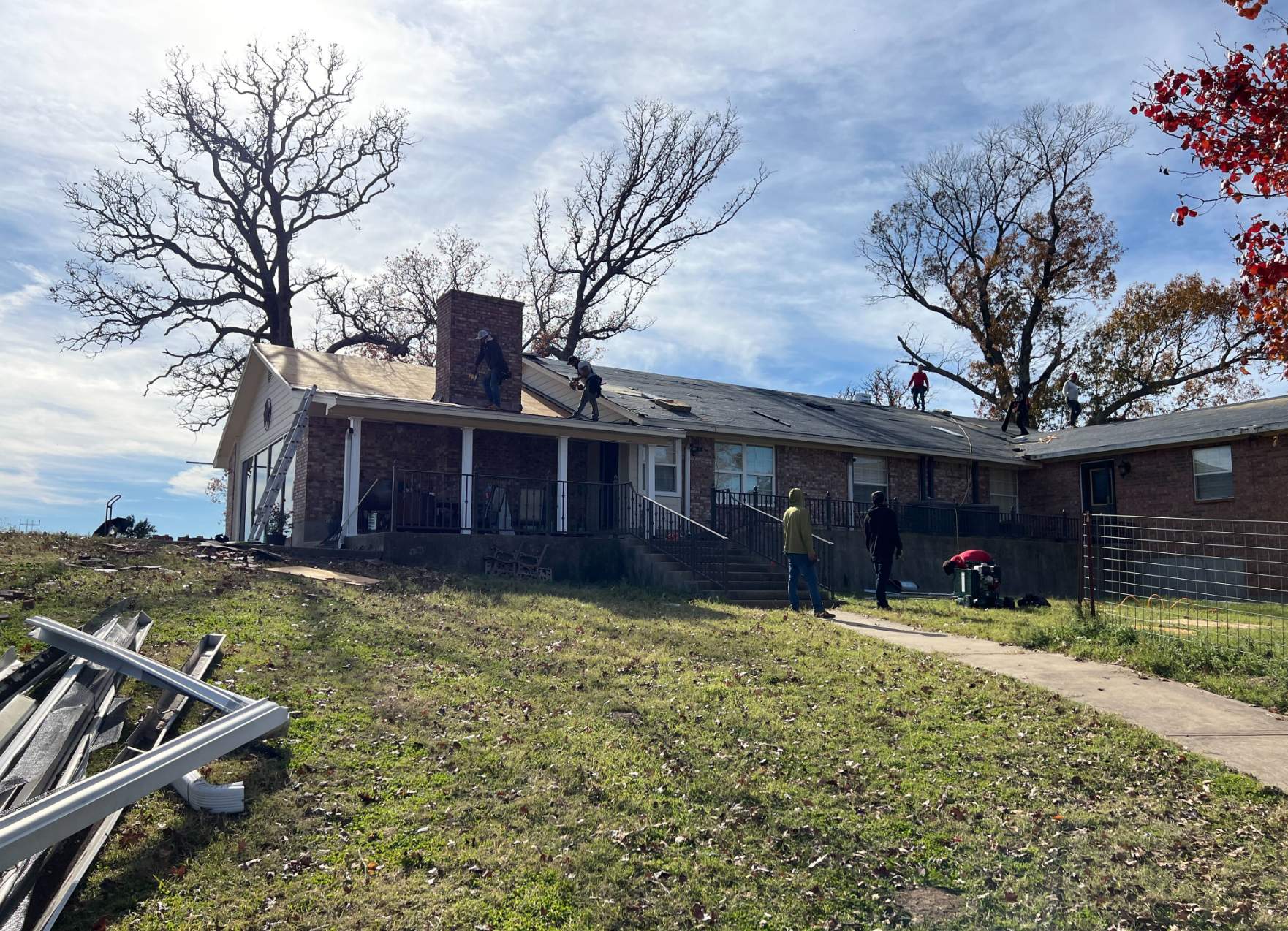 Project in Grand Saline by Rhino Roofing and General Contracting, LLC
