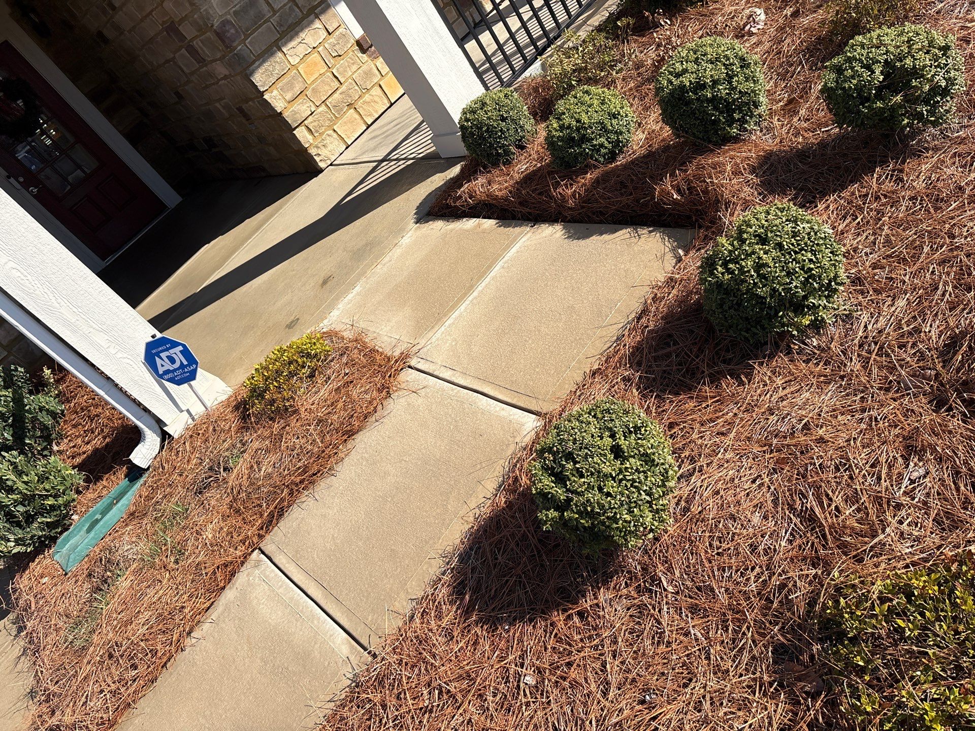 Concrete Driveway using Concrete Stain by DuraSeal