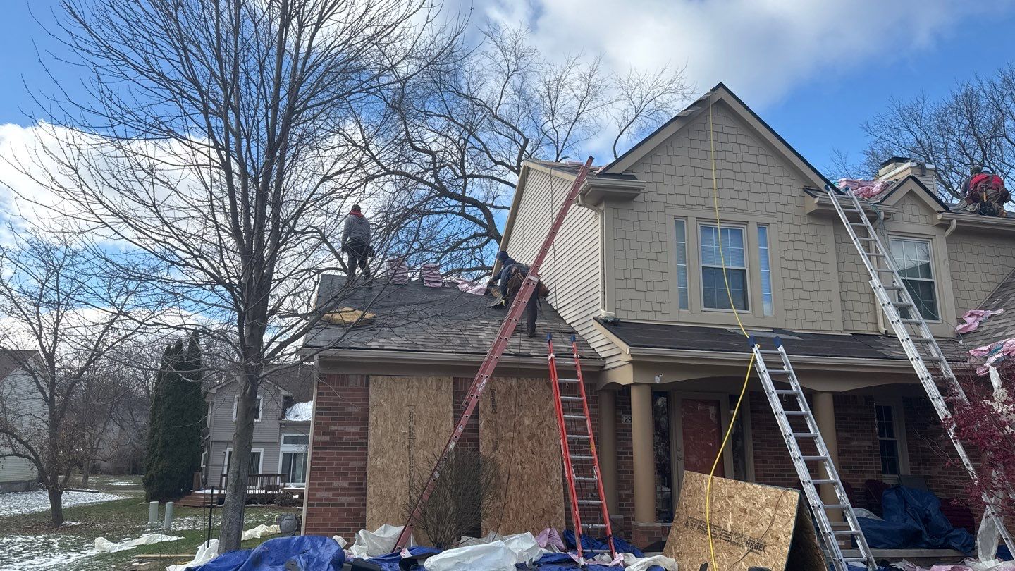 Roof Replacement using Owens Corning Duration Flex by 180 Contractors