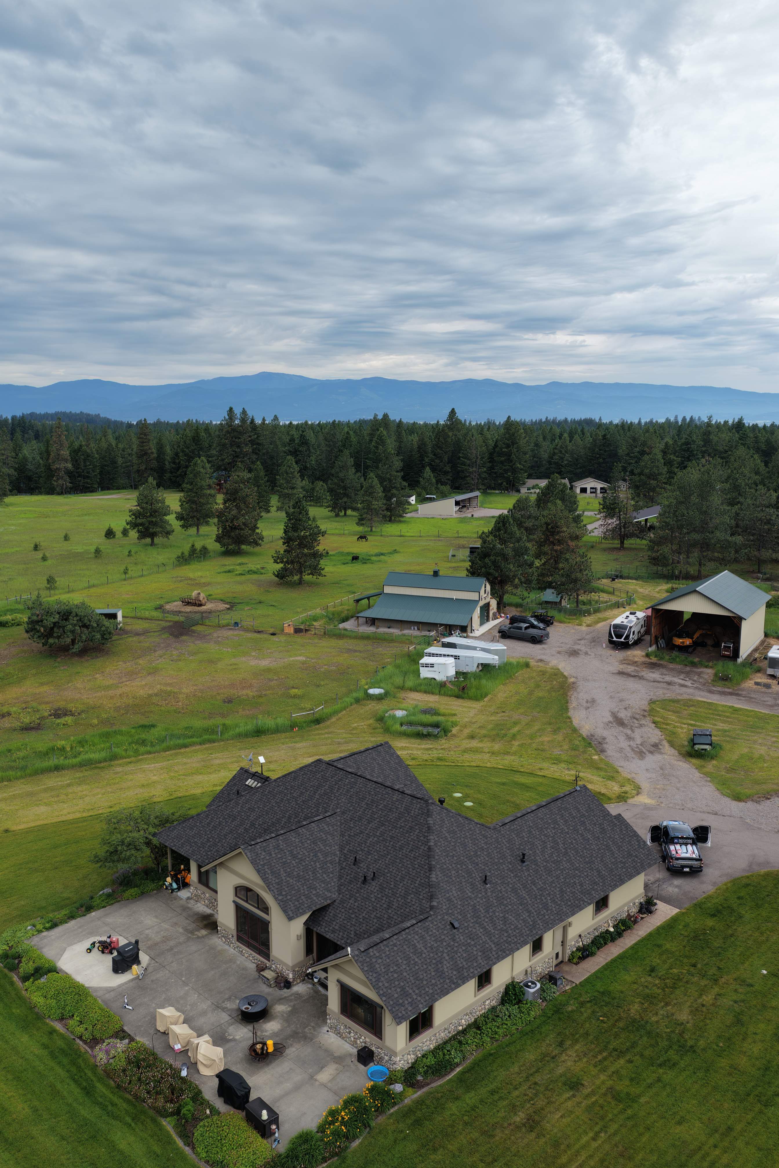 Roof Replacement using GAF Timberline HDZ - Midnight Mesa  by Montana Roofing Solutions
