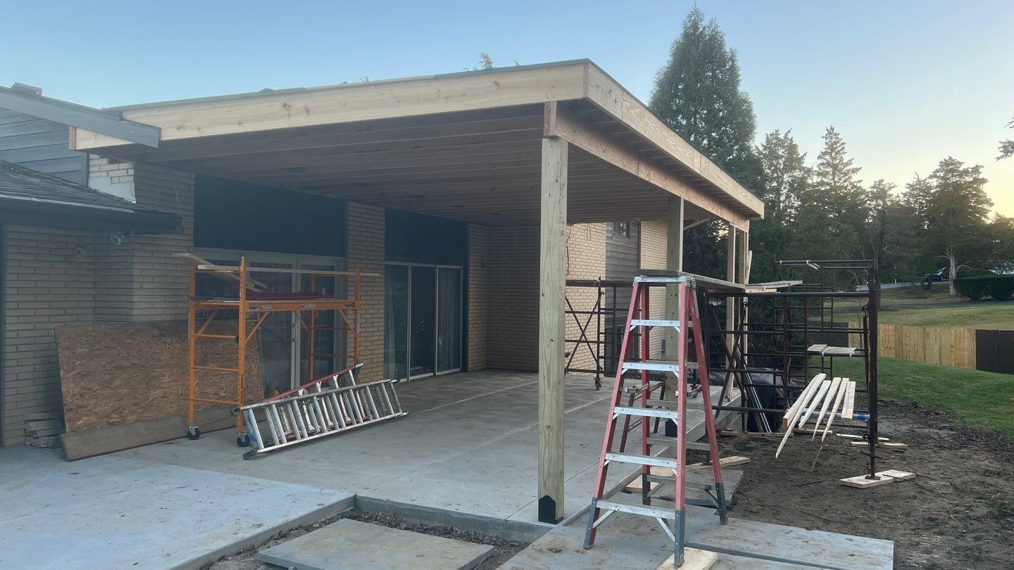 Centerville Covered Patio by Zengel Group