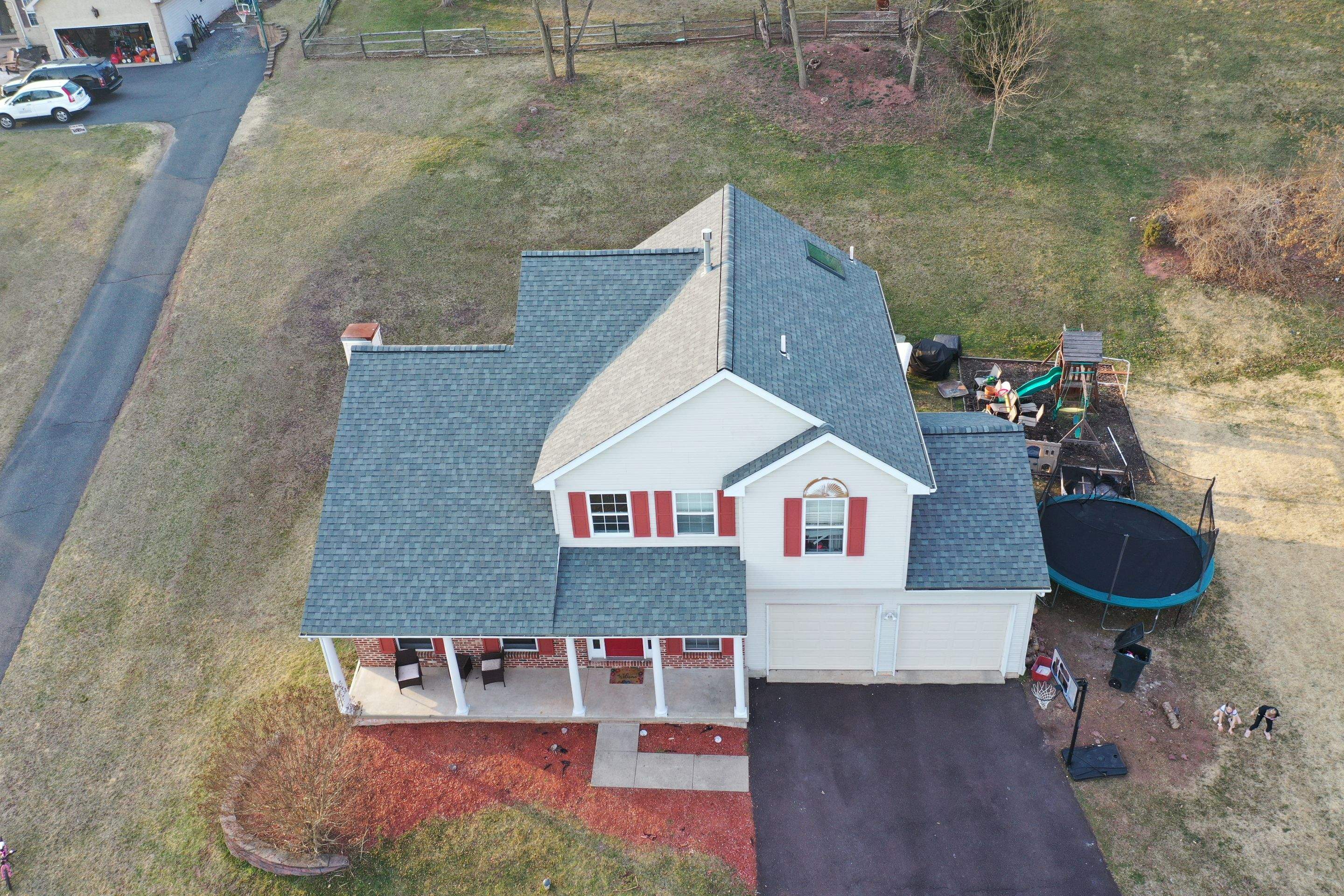 Roofing Installation using CertainTeed Landmark - Georgetown Gray by Storm Guard of Ches-Mont PA