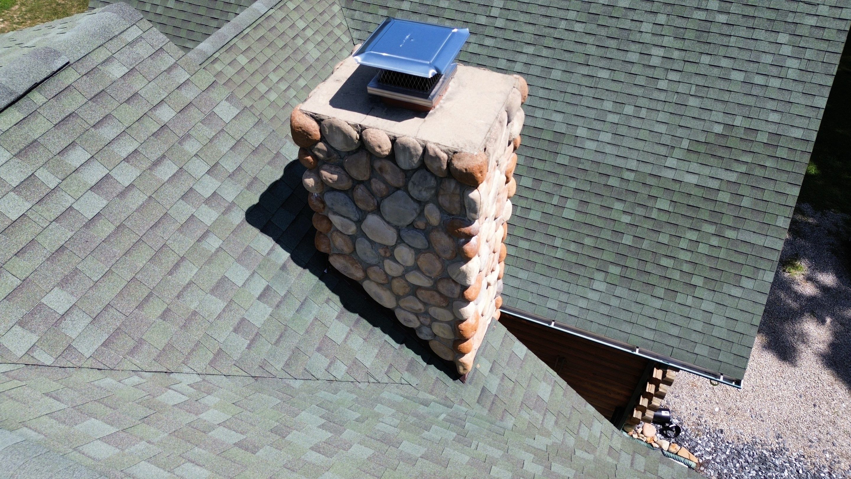 Residential Roofing Installation using Timberline HDZ Shingles - Williamsburg Slate by RoofX 