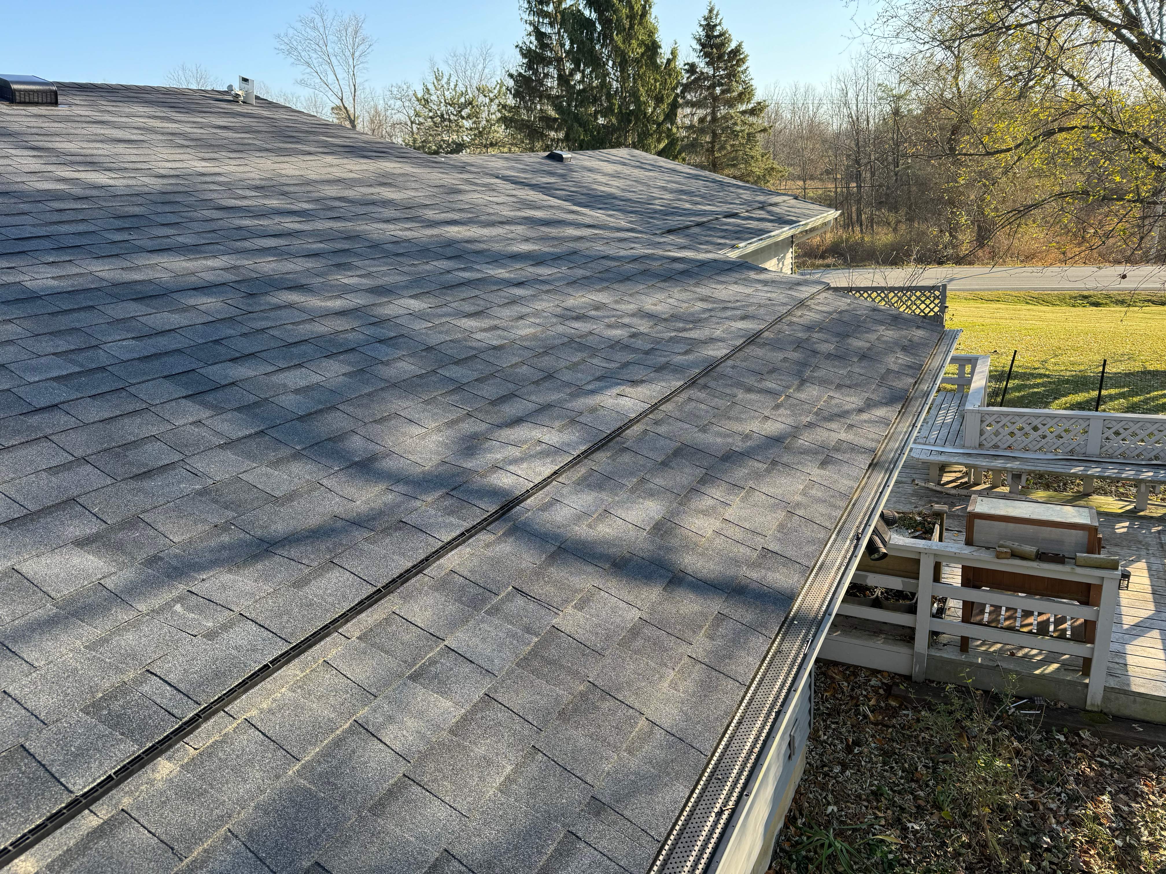 Residential Roofing Installation using Certainteed Landmark ClimateFlex by GRACCO