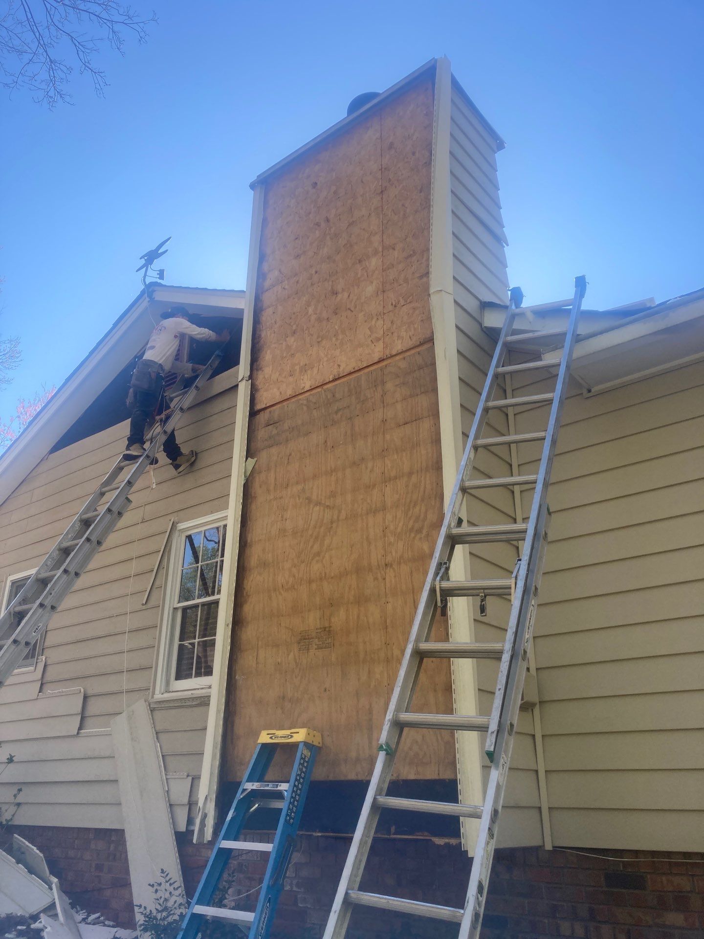 Window, Siding, & Rotten Wood Replacement with Exterior Painting in Woodstock, GA by Nelson Exteriors 