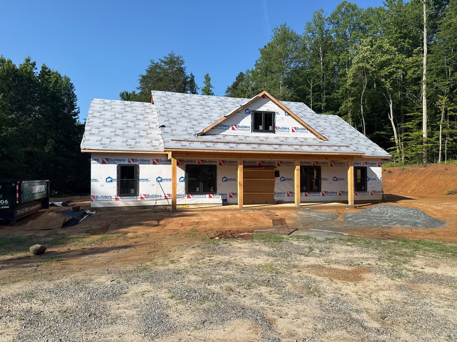New House in Winston-Salem by Clemmons Windows & Doors