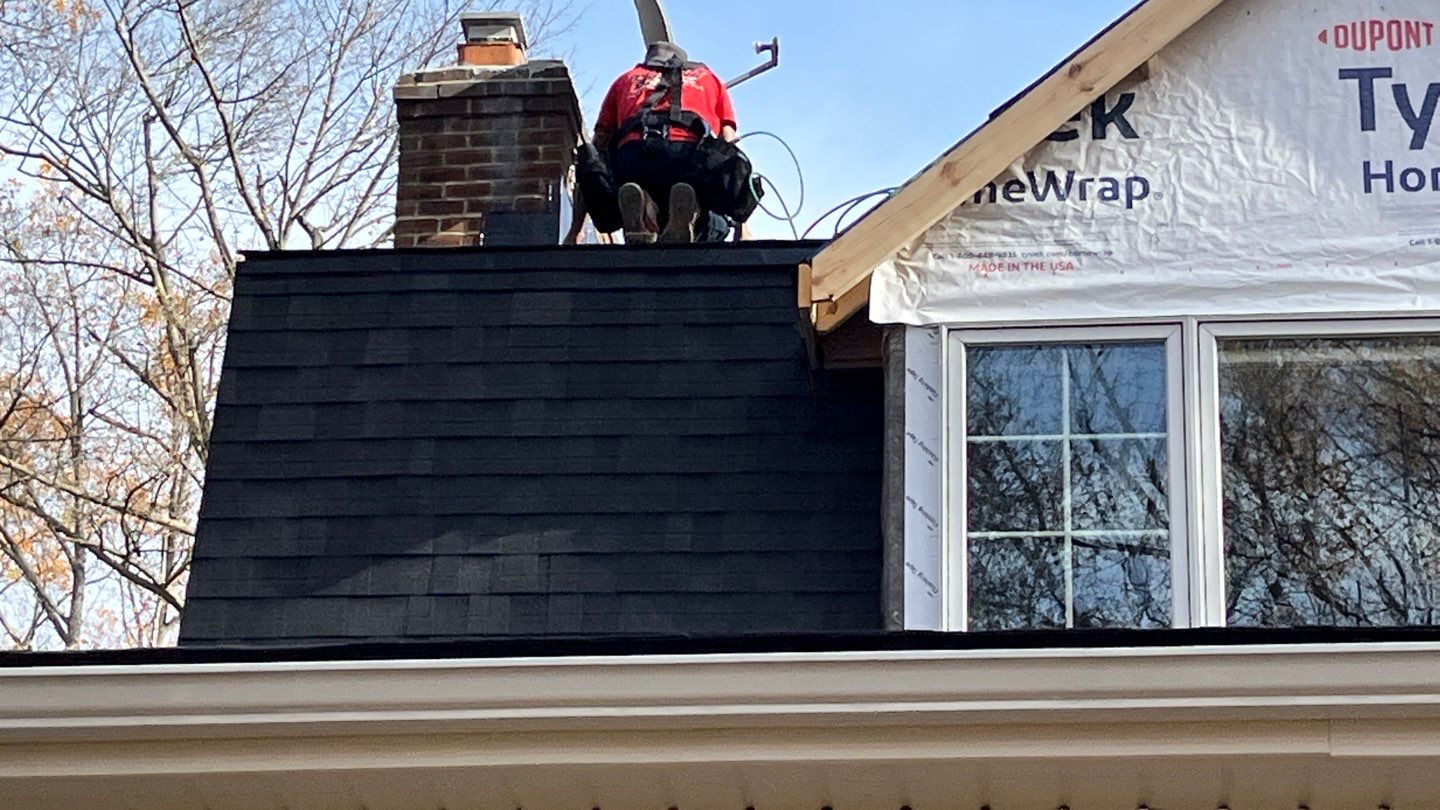 Residential Roofing Installation using Owens Corning Duration, Driftwood by Absolute Roofing and Construction