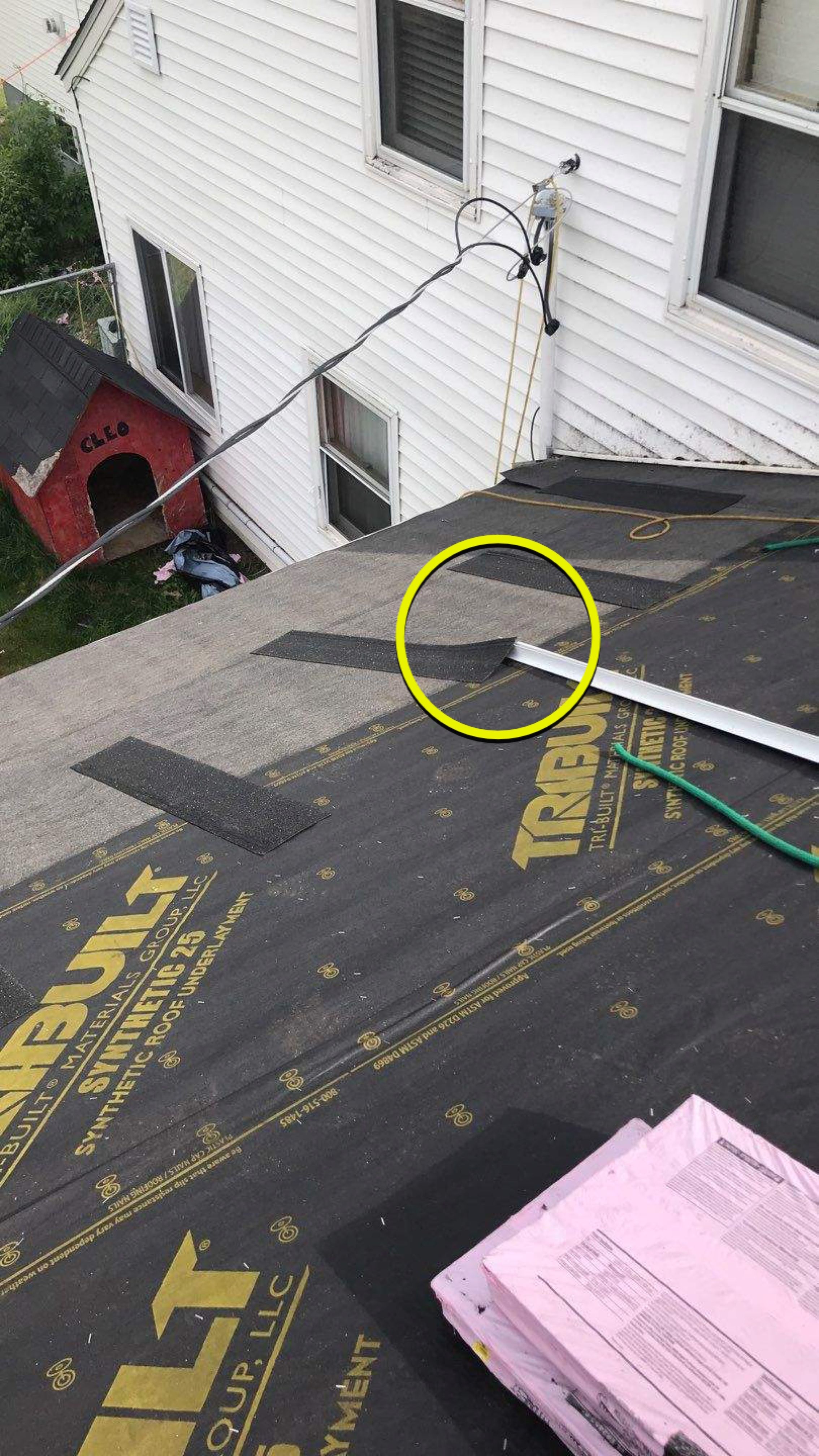 New Roof using tools by Customer Success Demo Account