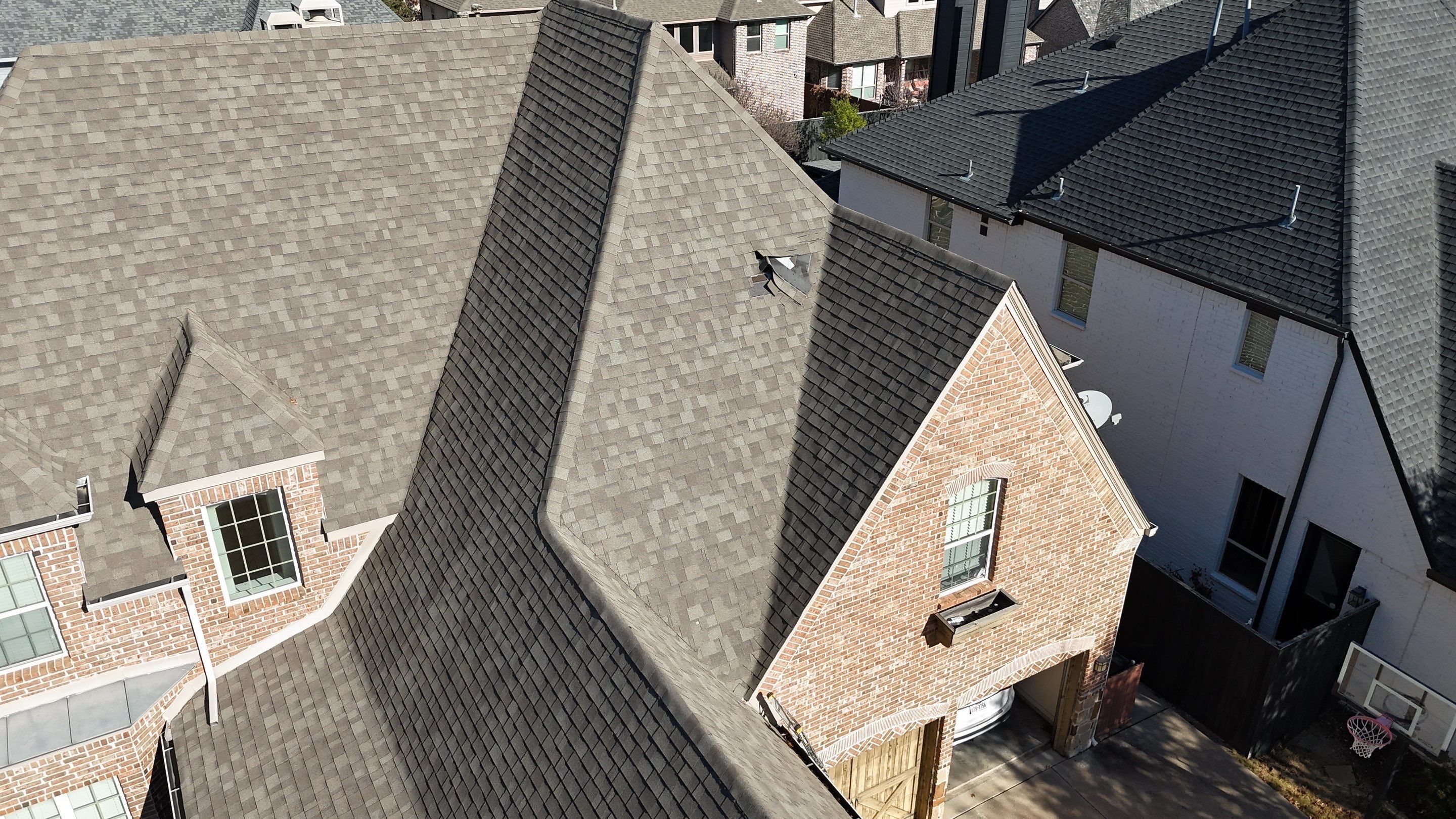 Project in Frisco, Tx by Straight Forward Roofing and Construction 