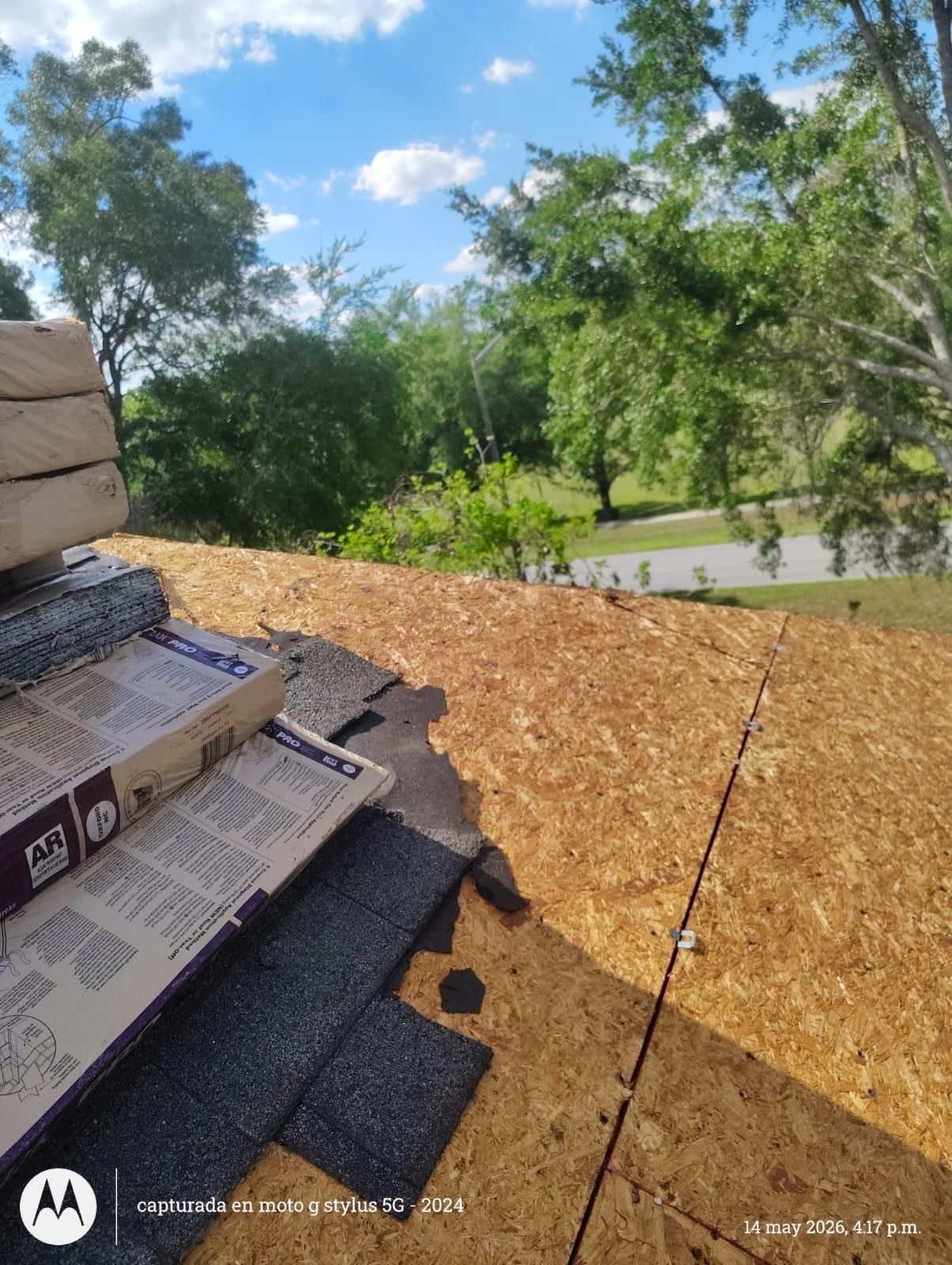 Architectural Shingle Roof Replacement and Decking Repair in Gainesville by Avenue Roofing