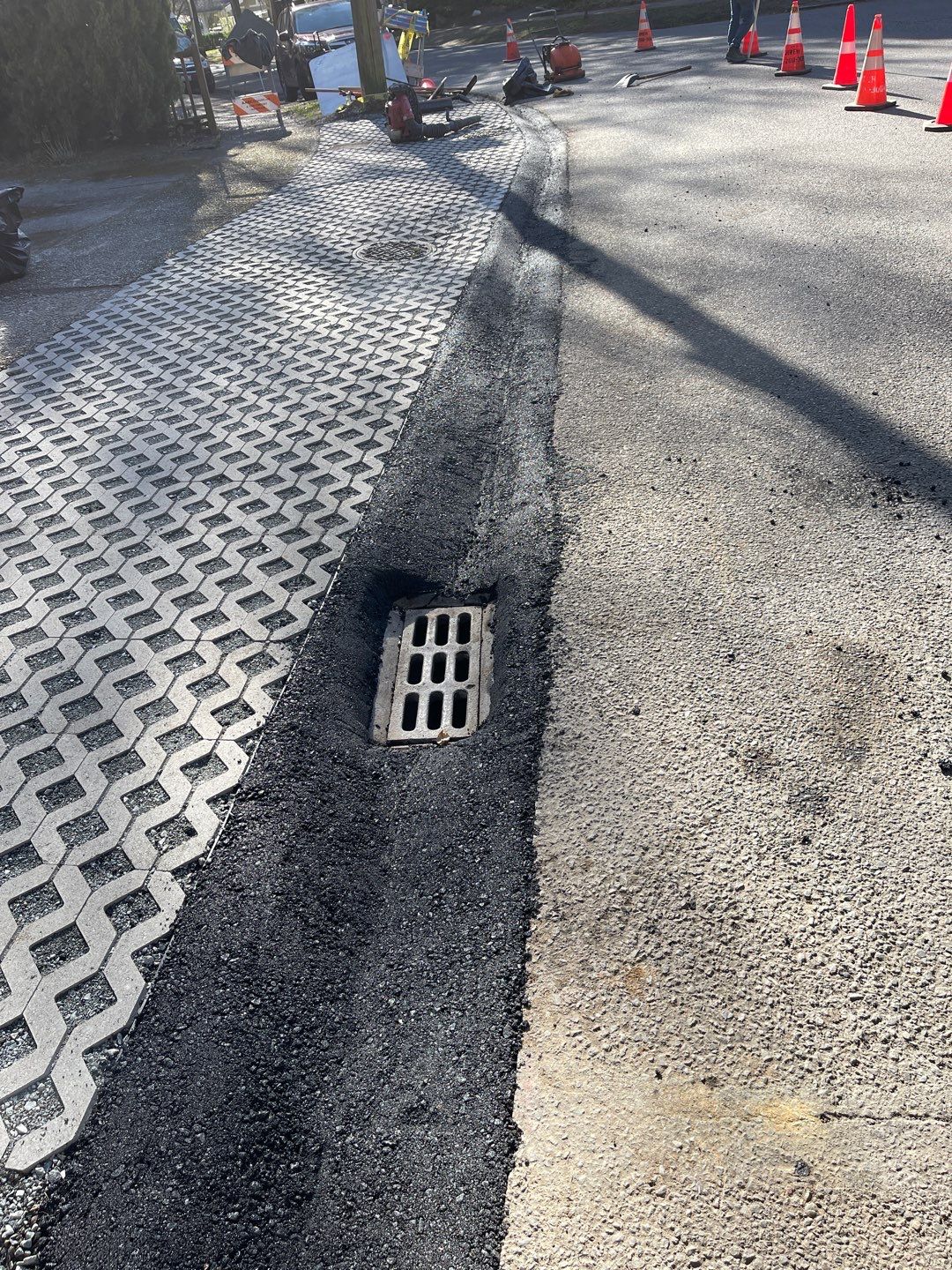 Russell | Turfstone Pavers Driveway  by Jireh Asphalt & Concrete Inc 