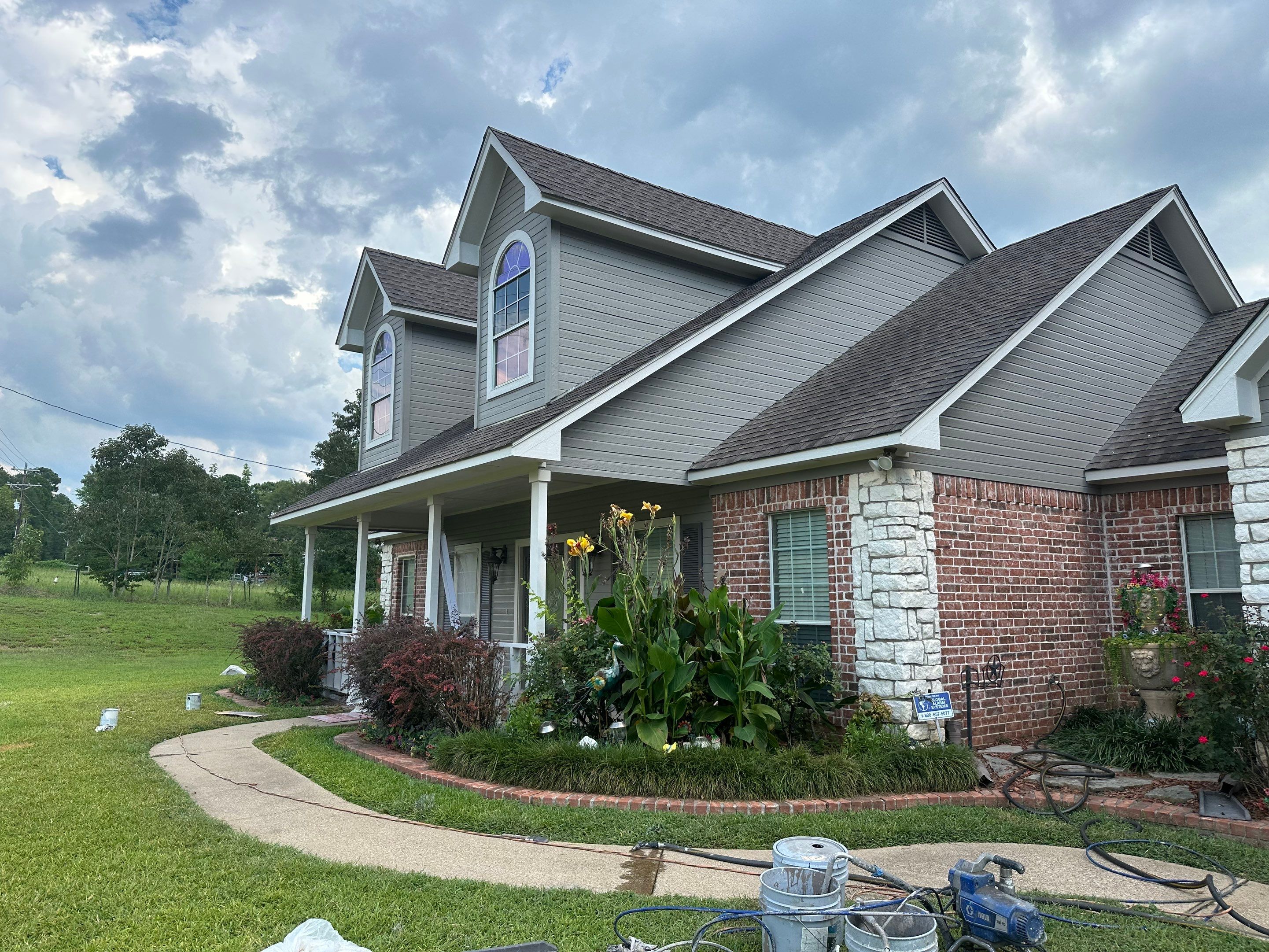 Exterior Painting in Whitehouse, TX |  Elegant Gray by Quality Coats Painting