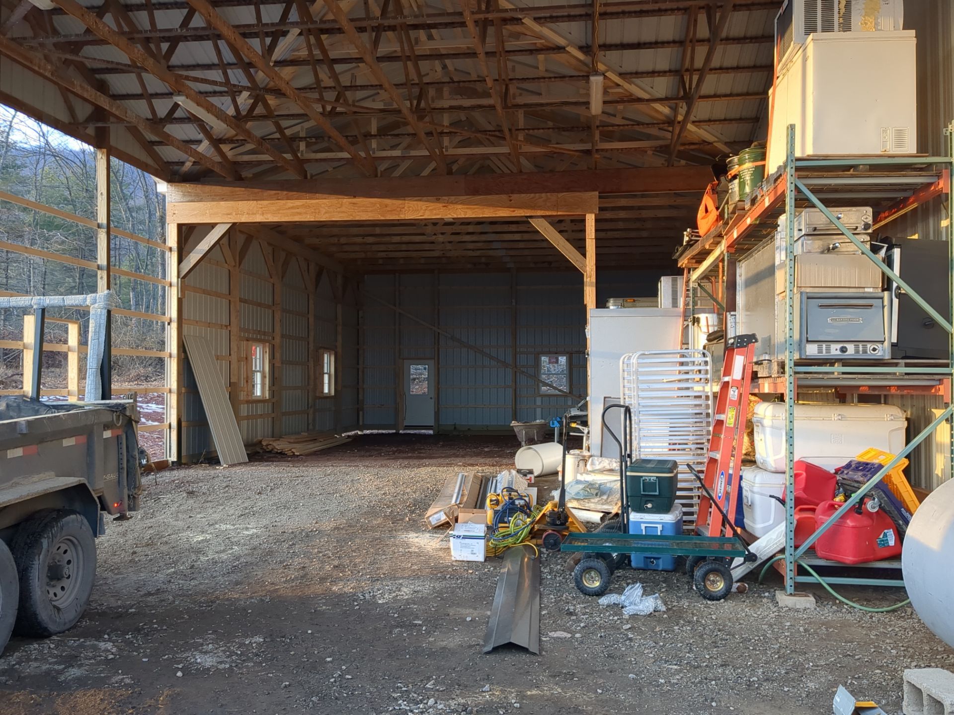 Pole Barn addittion by Esh Builders