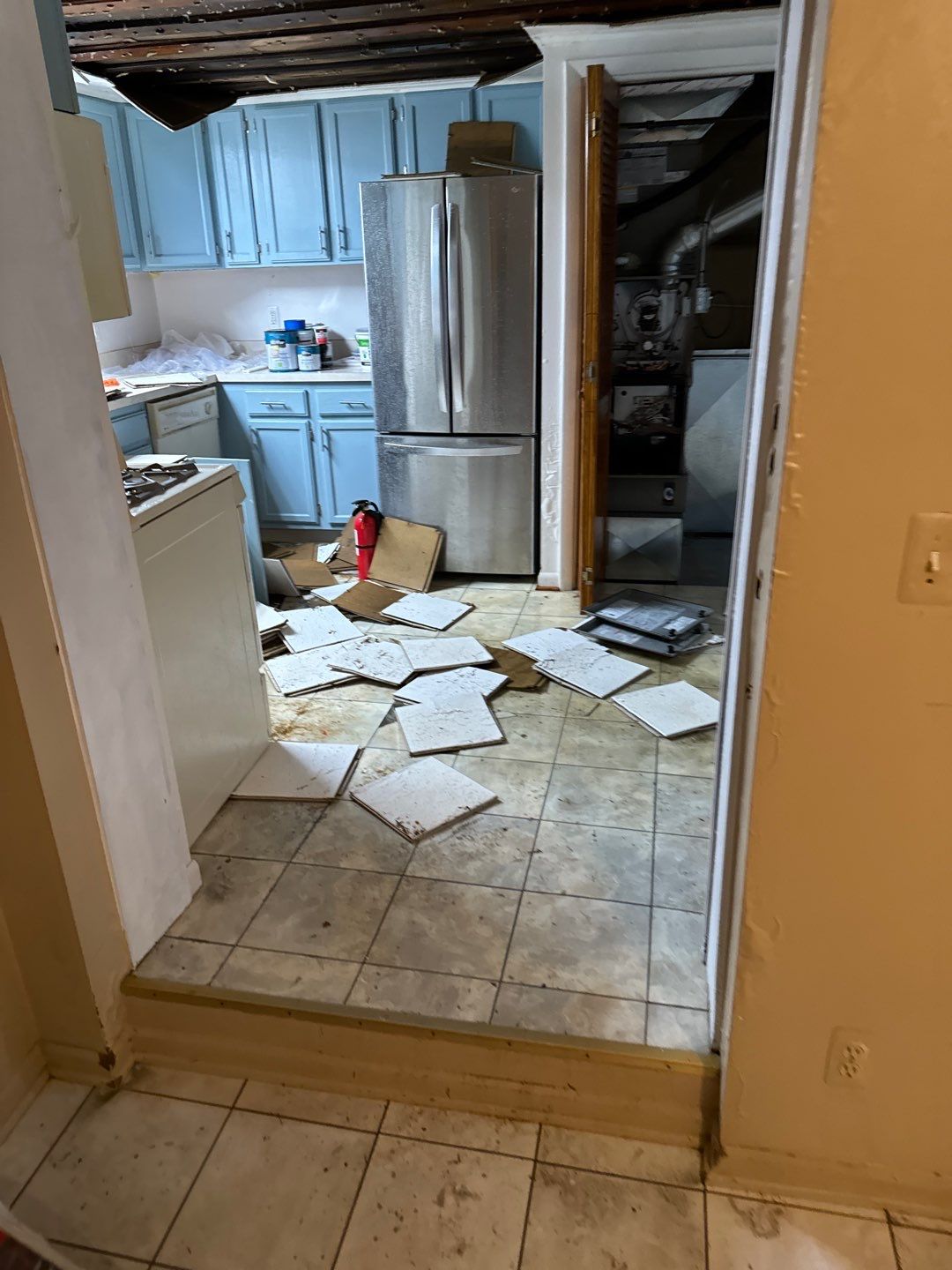 Project in Farmington Hills by EzDry Water Mitigation & Property Restoration