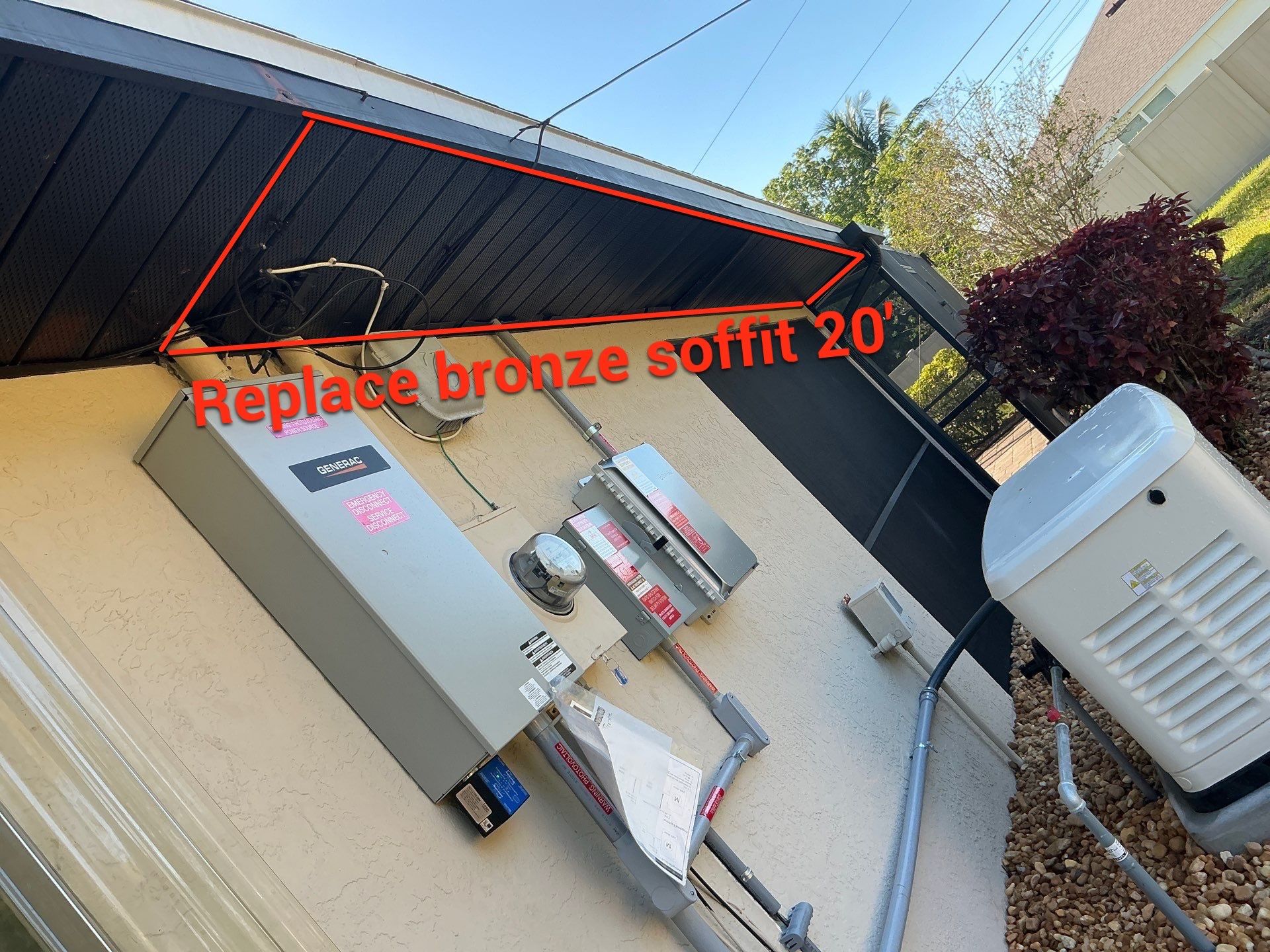 Seamless Bronze Gutters in Cape Coral FL by Gutter Professors