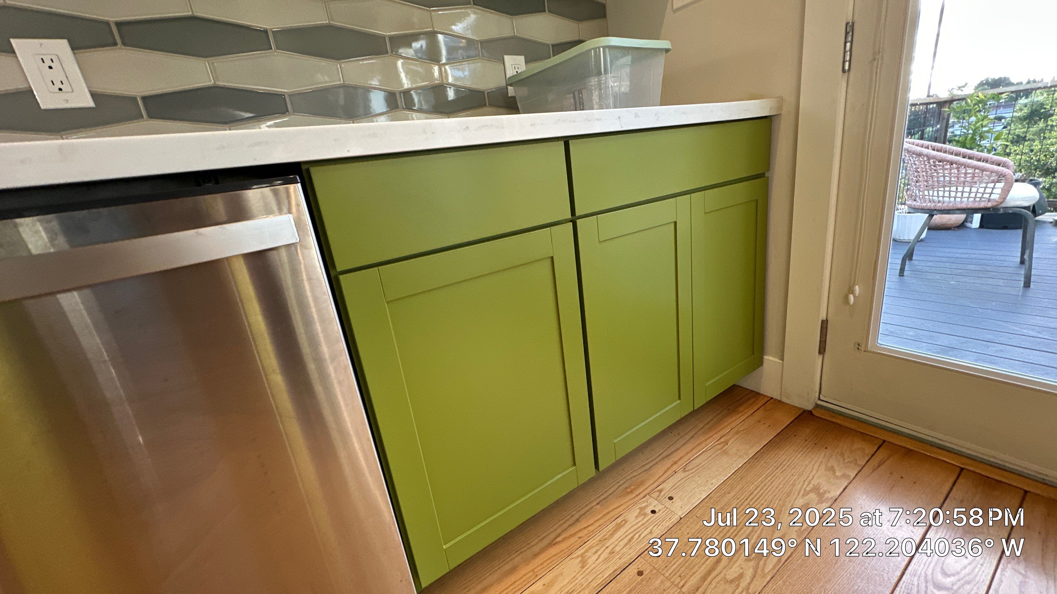 Custom Cabinet Painting  by Herrera’s Bay Area Painting inc.