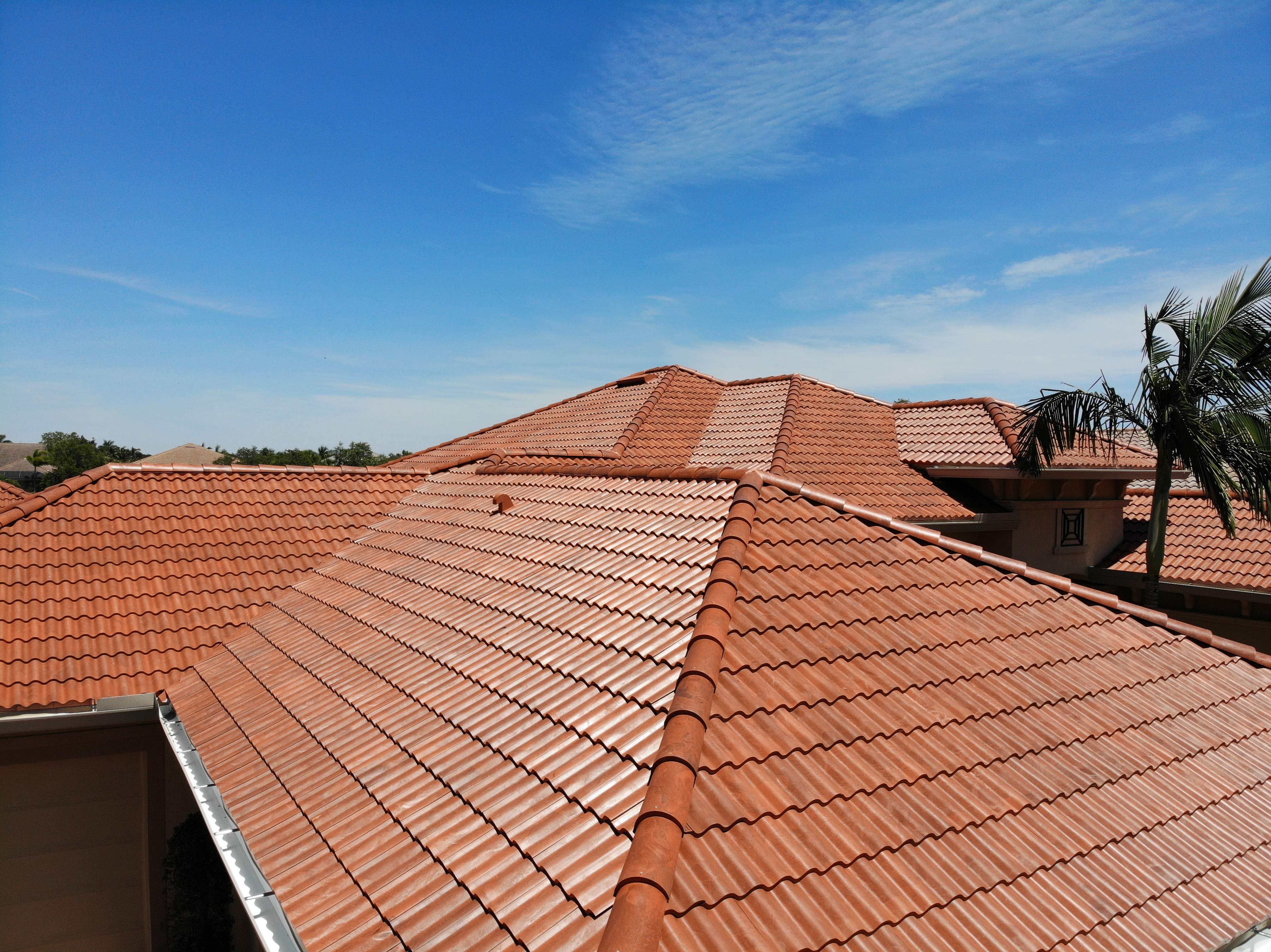 Residential Roofing Installation using Composite Spanish Tile by International Roofing