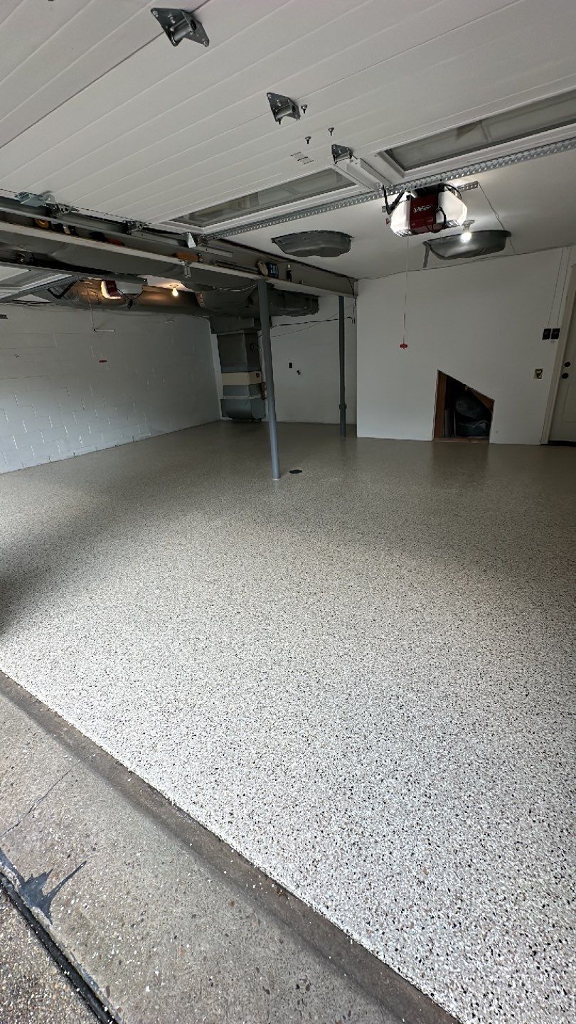 Porch, steps and Garage Project in Crafton by Floors in a Day, Inc