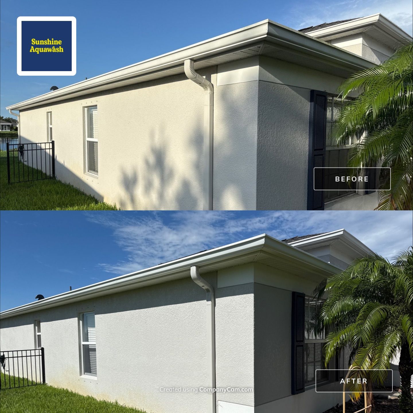 Complete House & Concrete Cleaning in Harrison Ranch Community – Parrish, FL by Sunshine AquaWash