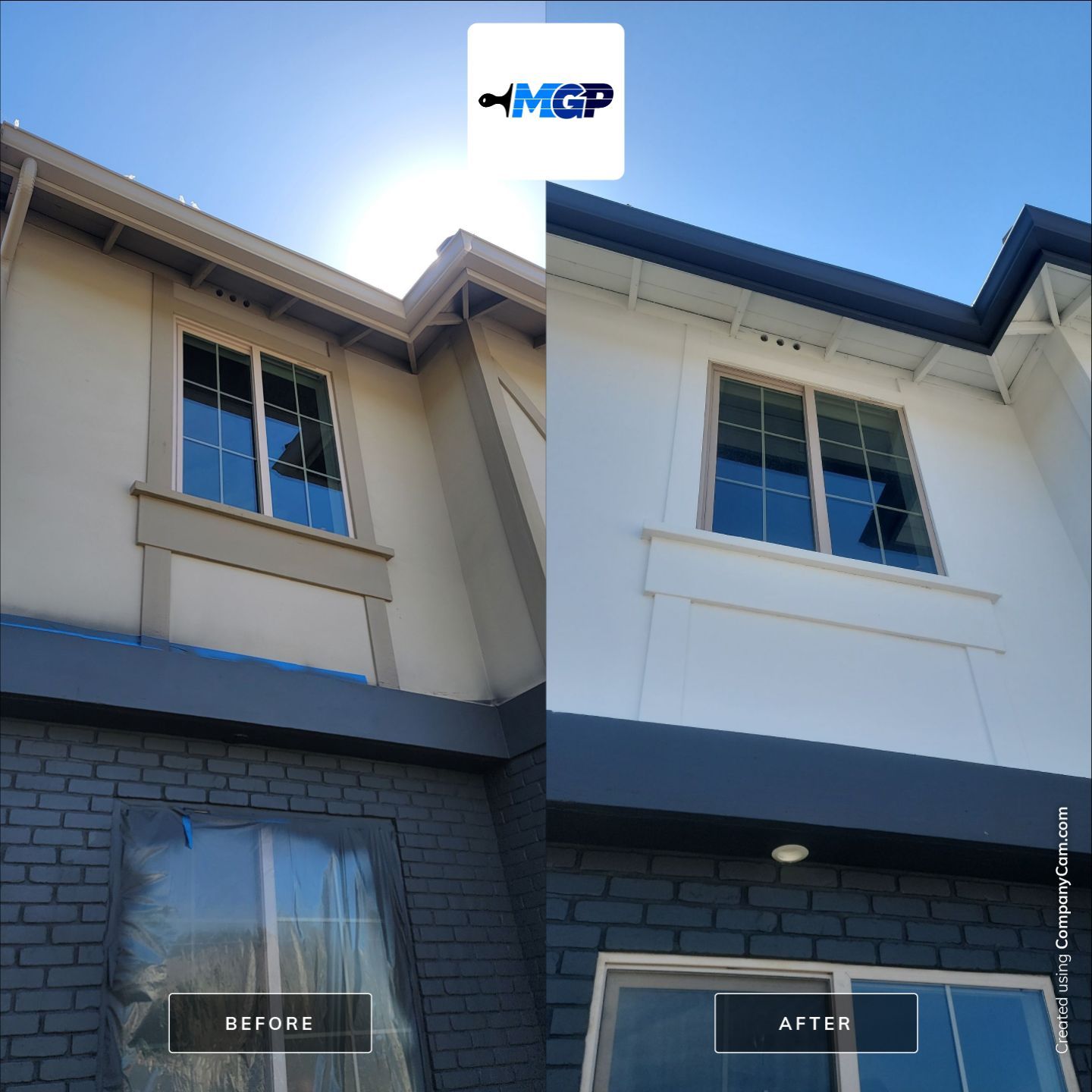 Updating the front of the house to pop by MGP Coatings