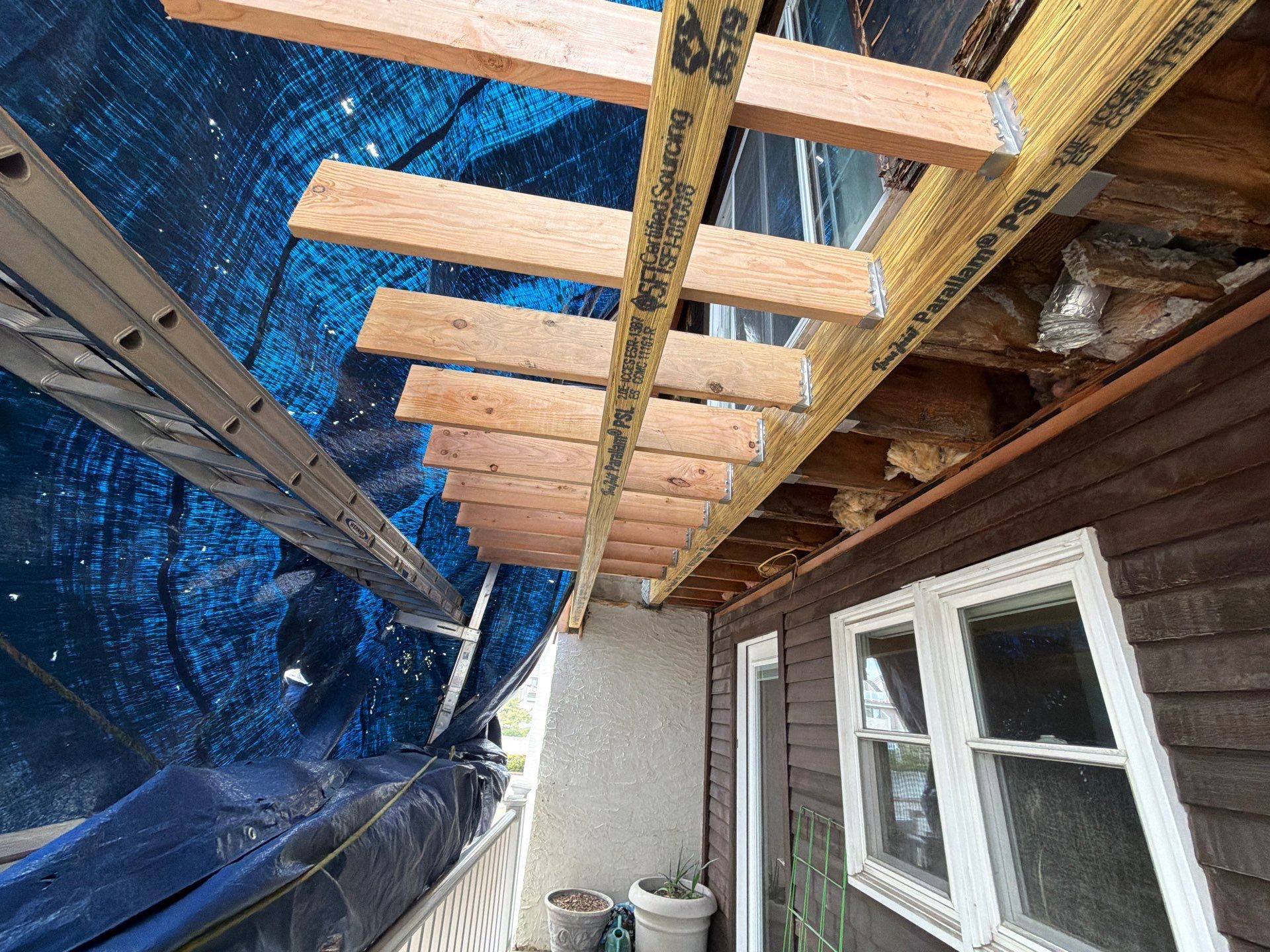 Multi-Level Balcony Reconstruction and Structural Wood Rot Repair in Sea Bright by REVIXPRO